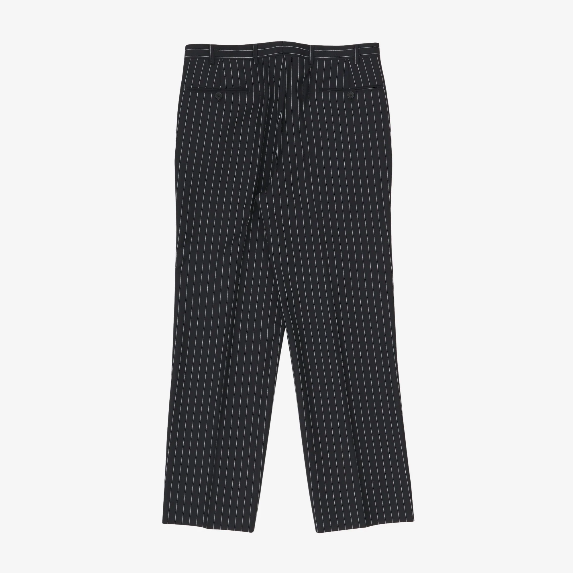 Super 150s Pinstripe Suit - Image 7