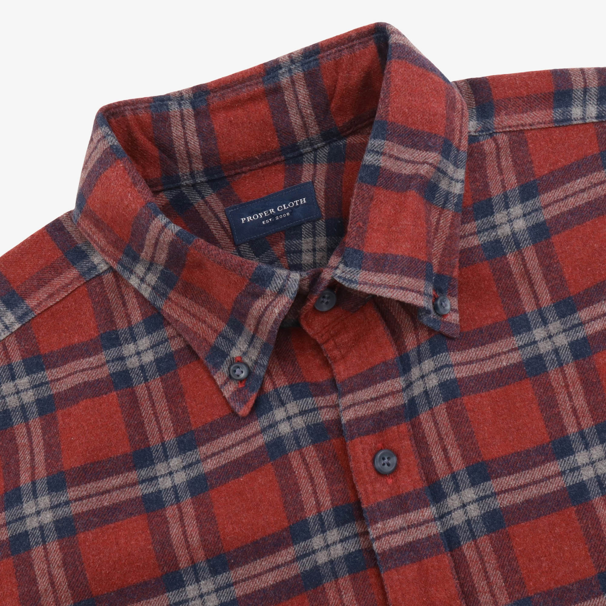 Tartan Flannel Sport Shirt - Image 3