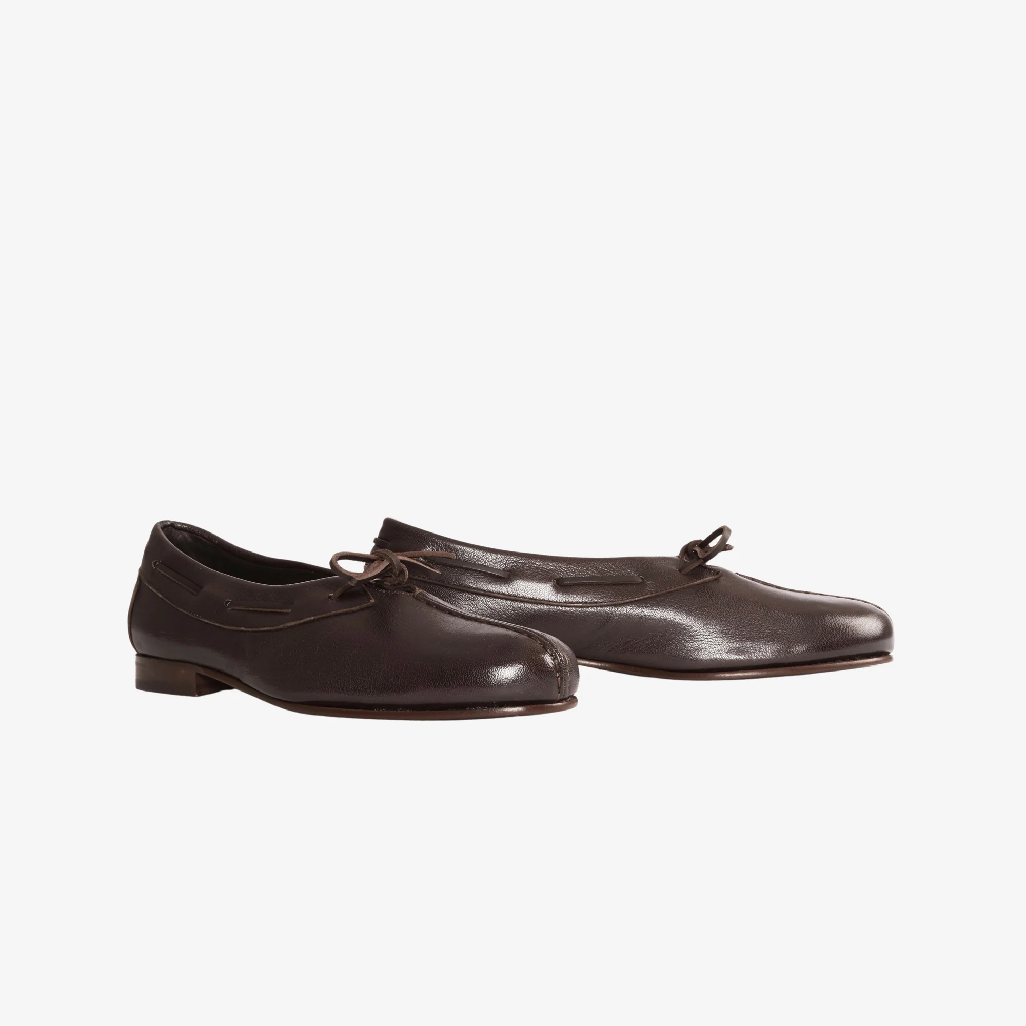Tilla Supple Shiny Boat Shoes - Image 2