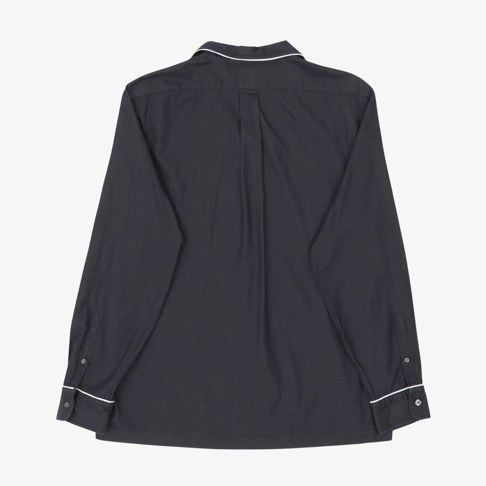 Tipped Japanese Camp Collar Shirt - Image 2
