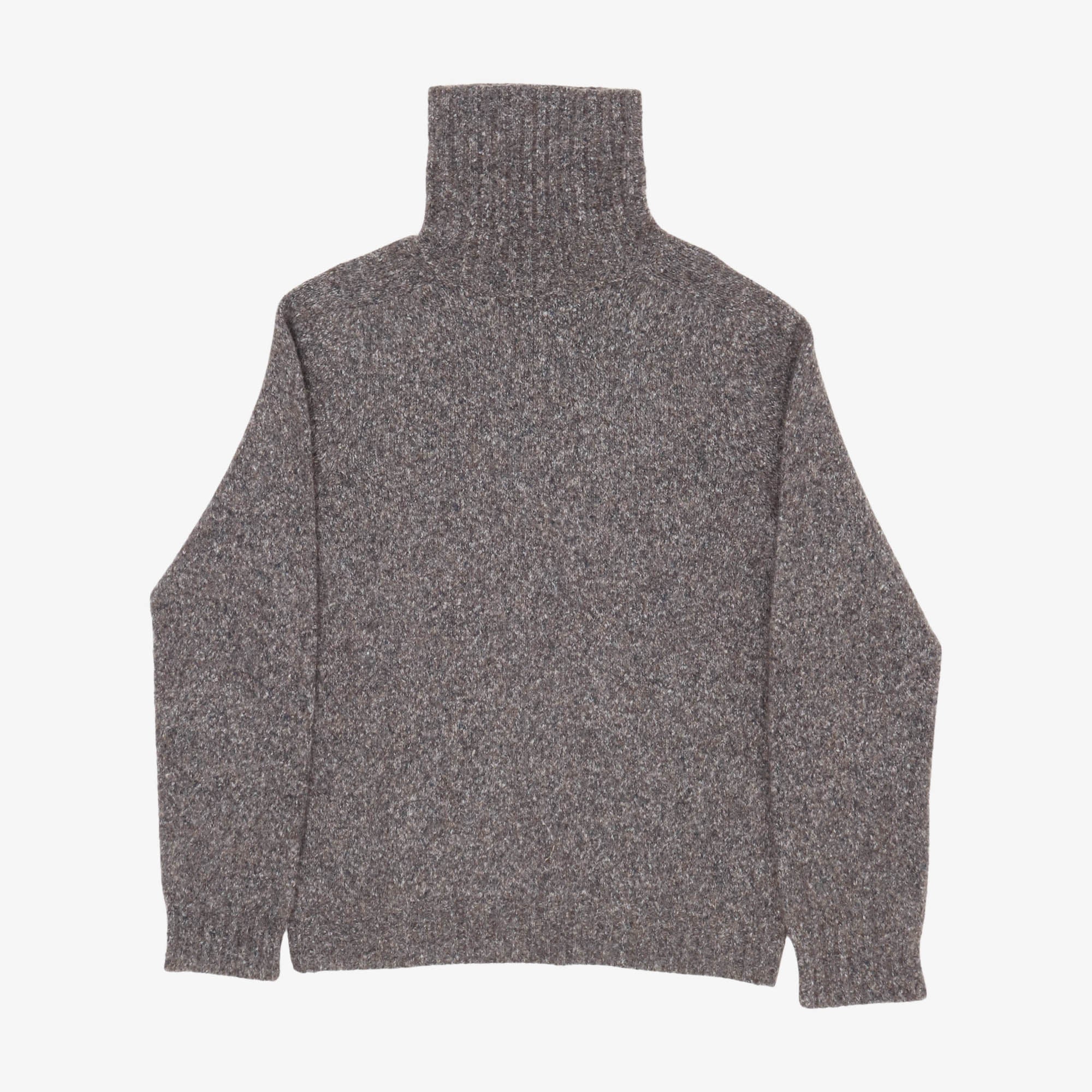 Turtleneck Wool Blend Sweater