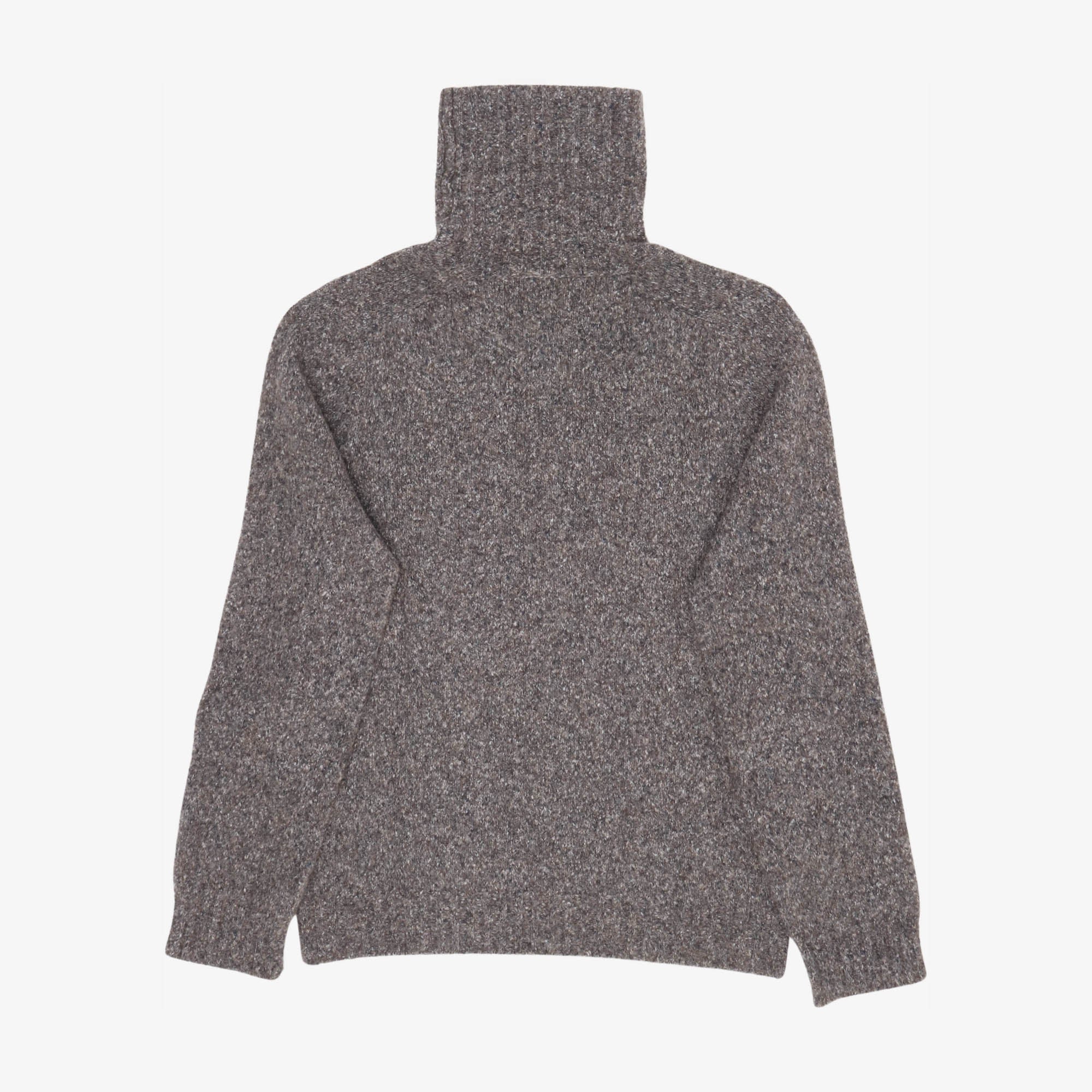 Turtleneck Wool Blend Sweater - Image 2