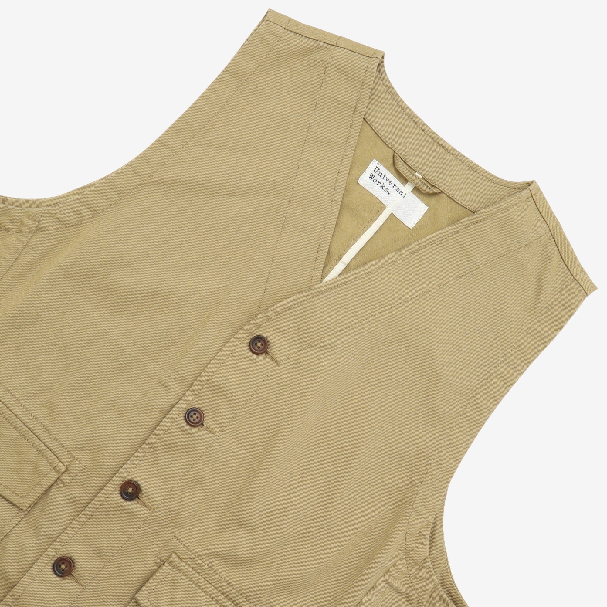 Twill Field Waistcoat - Image 3