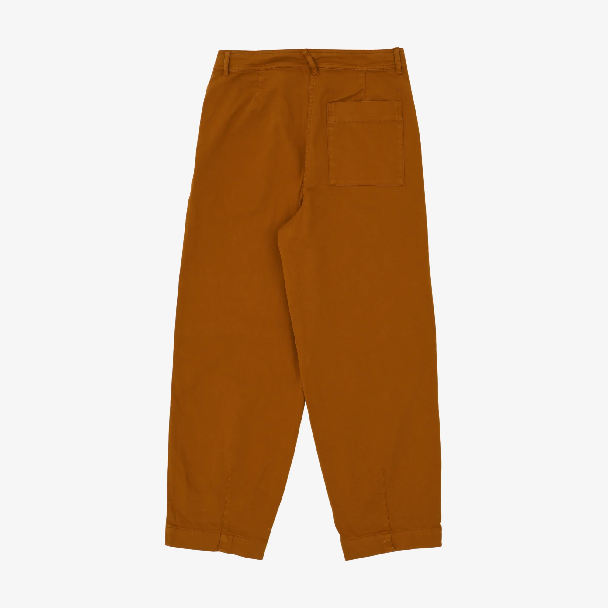 Twill Flat Front Trousers (30W X 26L) - Image 2