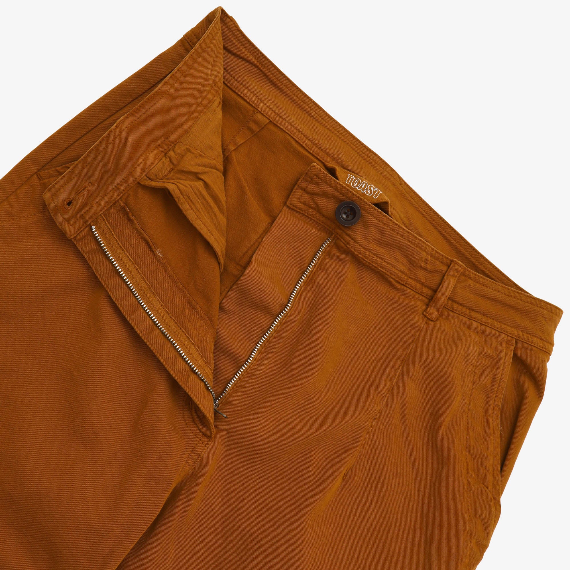 Twill Flat Front Trousers (30W X 26L) - Image 3