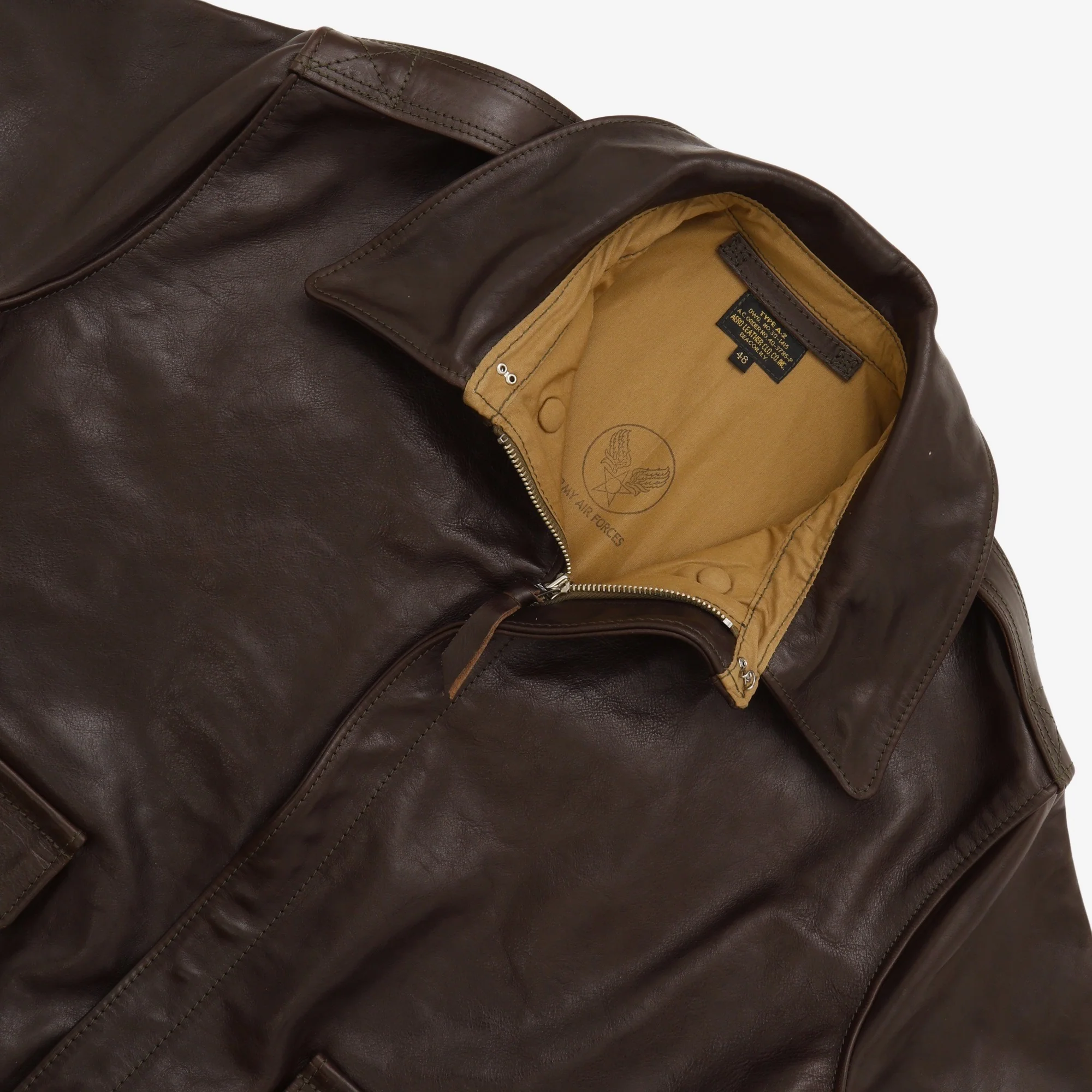 Type A-2 Leather Jacket - Image 3