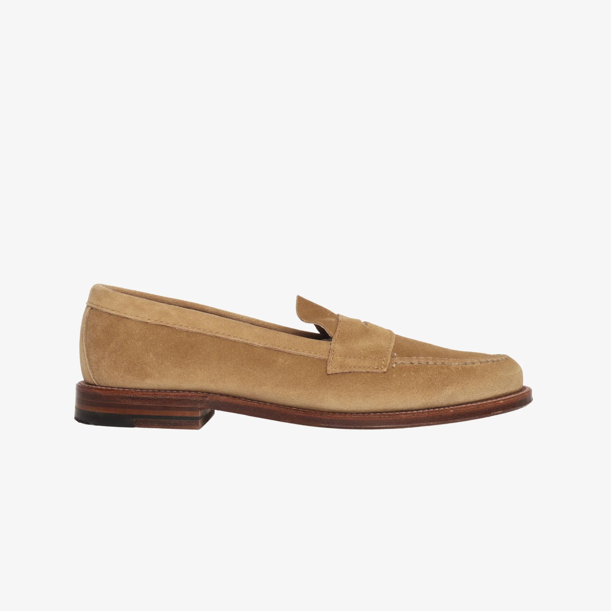 Unlined Suede Penny Loafer