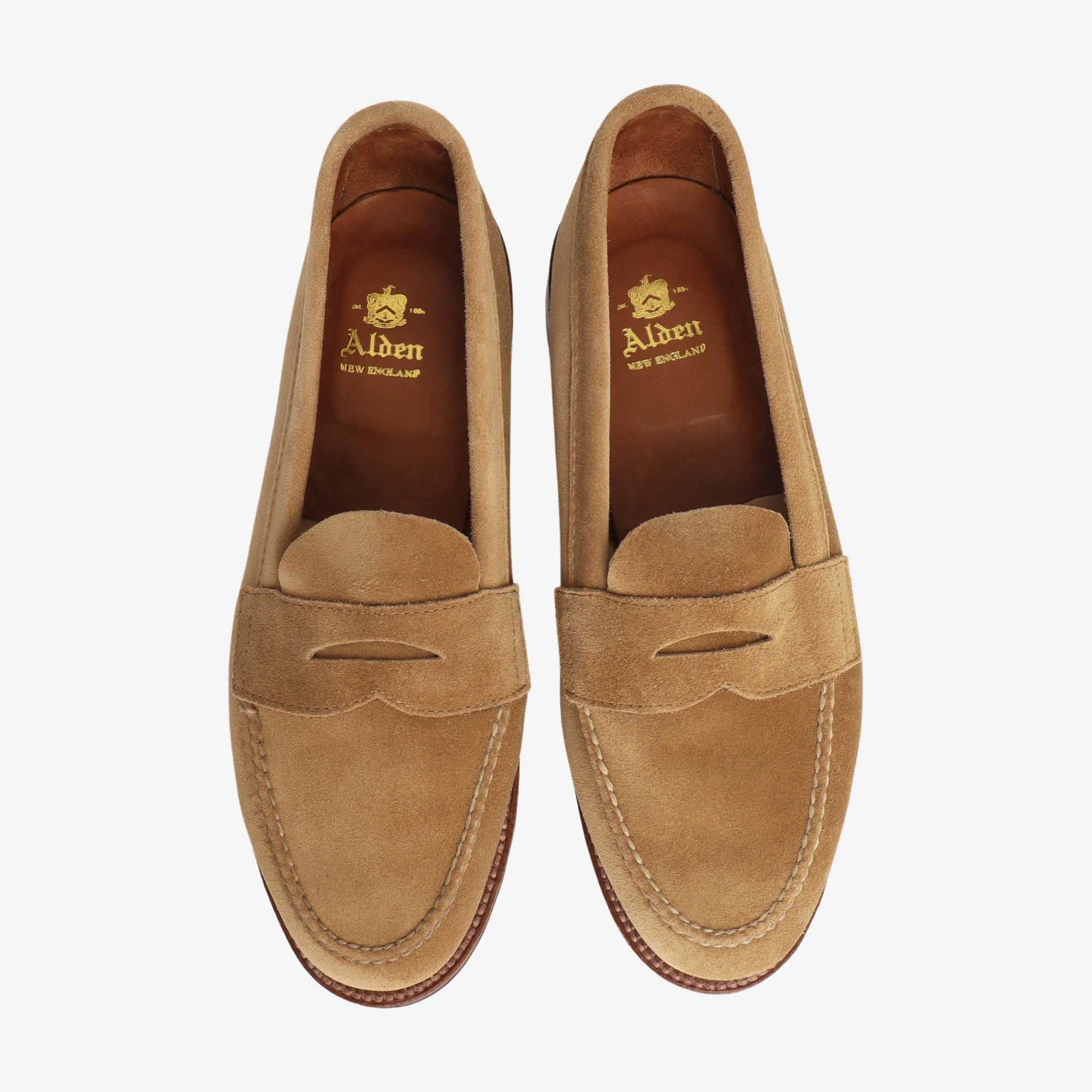 Unlined Suede Penny Loafer - Image 5