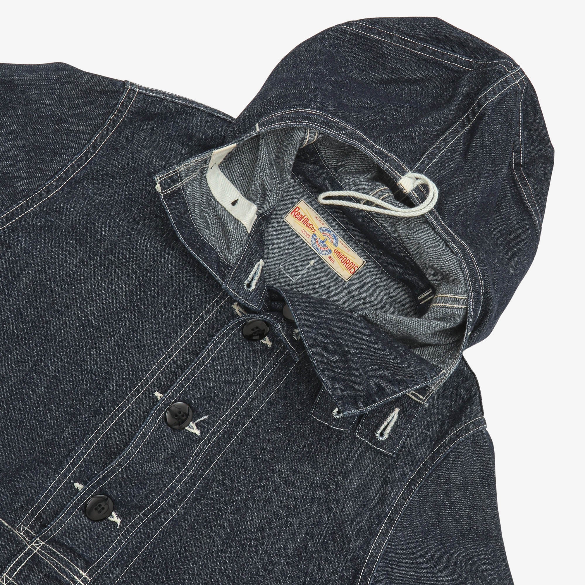 US Navy Denim Parka - Image 3