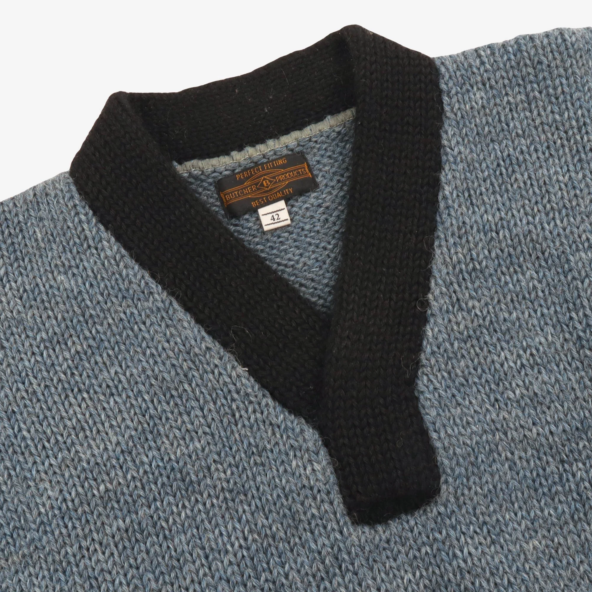 V Neck Knit Sweater - Image 4