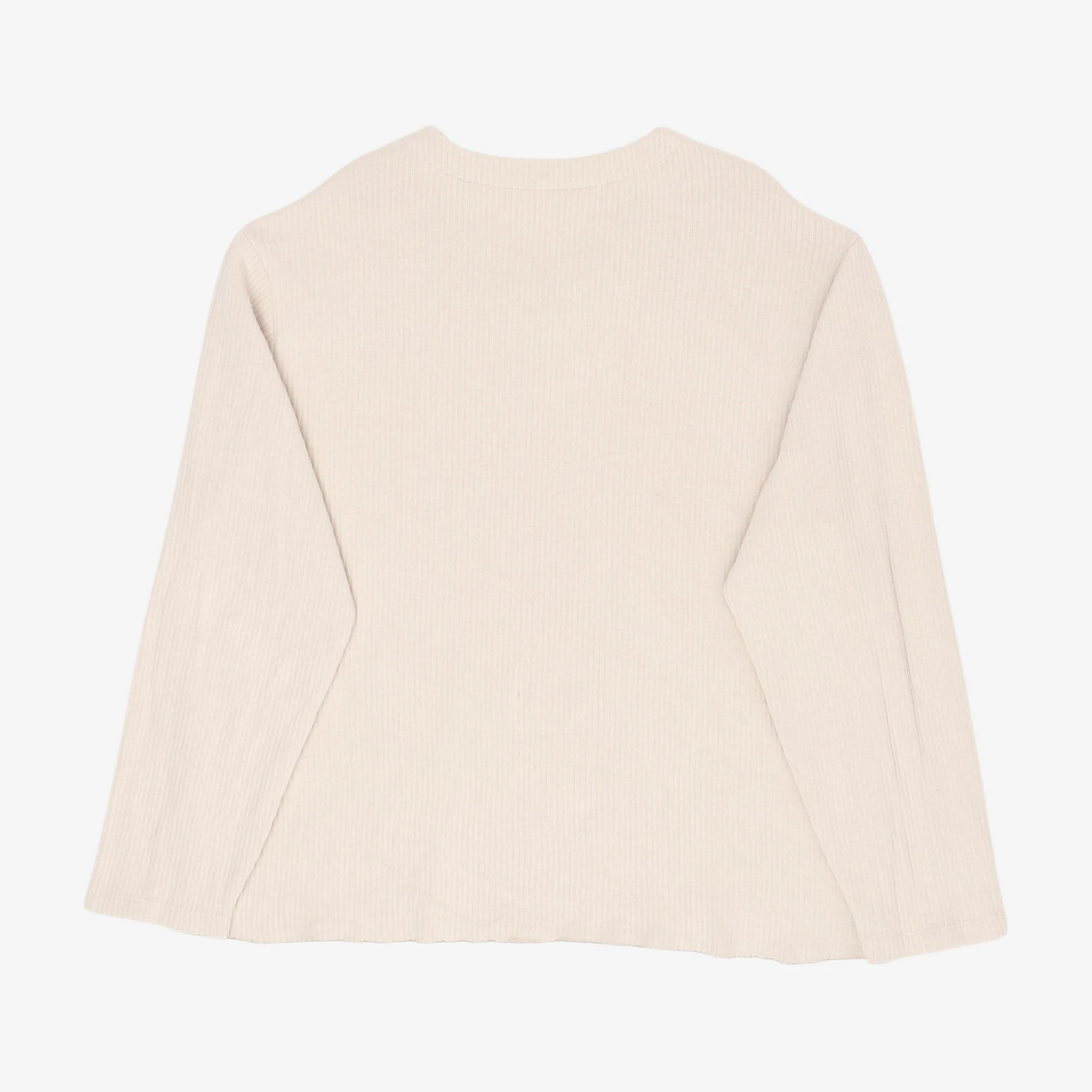 V Neck Ribbed Sweater - Image 2