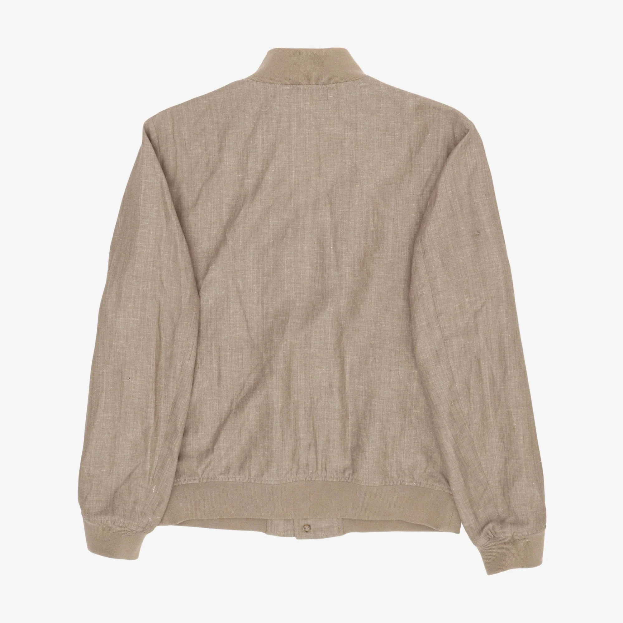 Valstarino Linen Bomber Jacket - Image 2