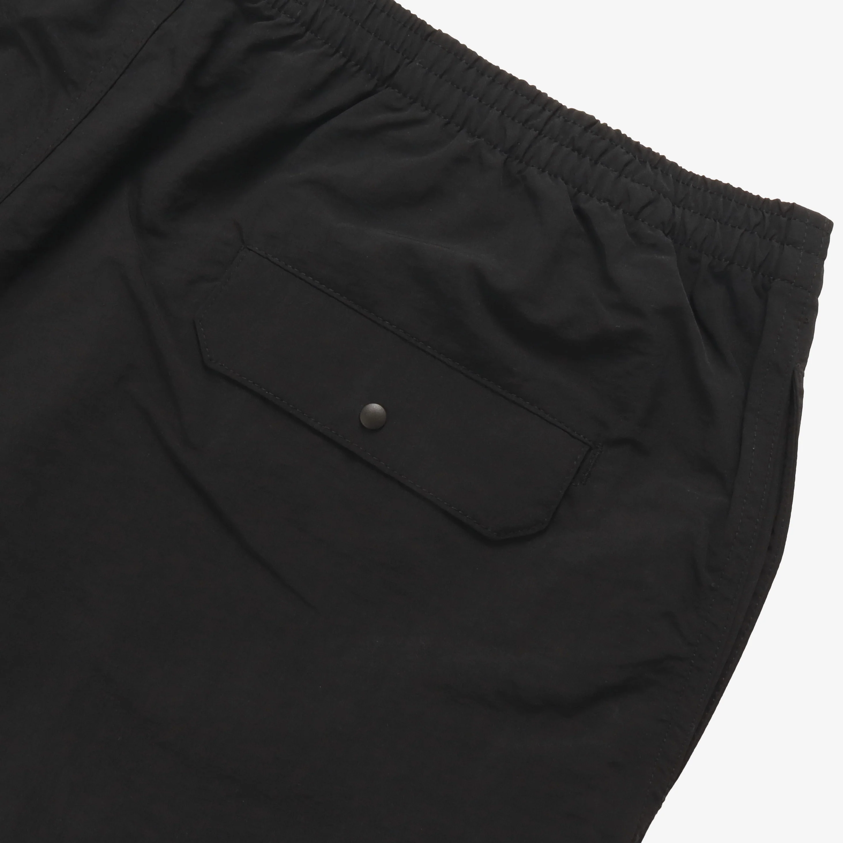 Versatile Nylon Shorts - Black - Image 4