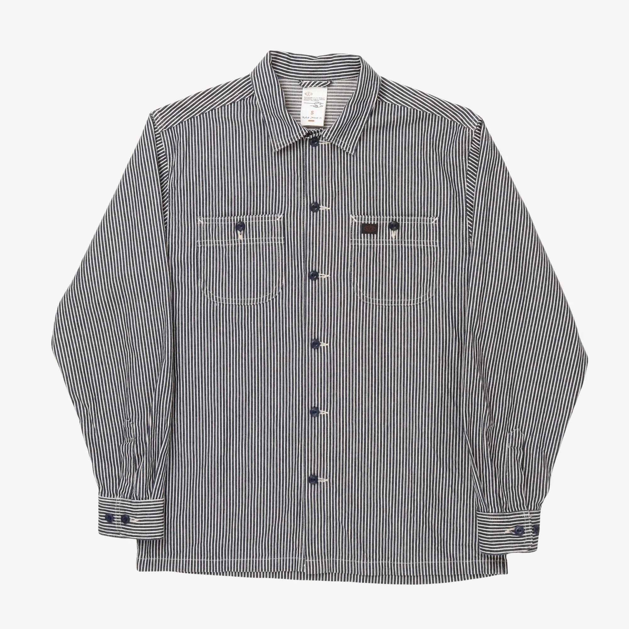 Vincent Hickory Stripe Work Shirt