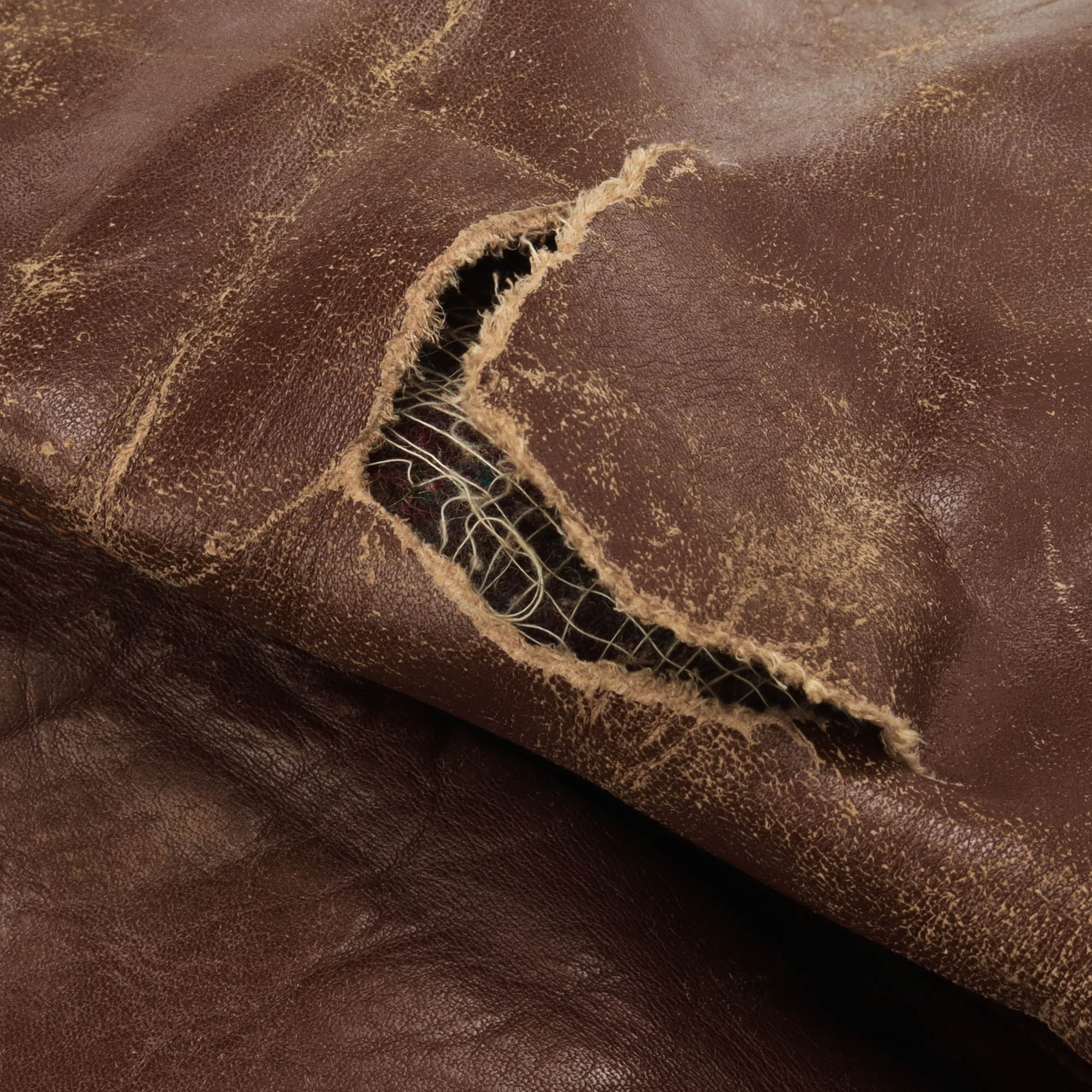 1940s Steerhide Leather Jacket (Knopf) - Image 3