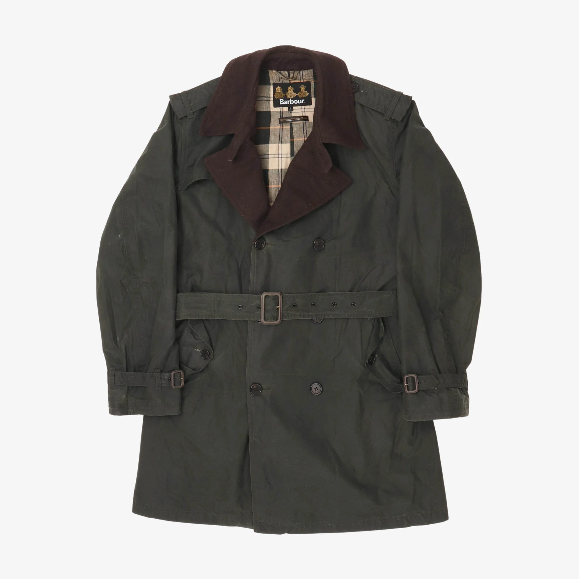 Vintage A600 Waxed Trench Coat