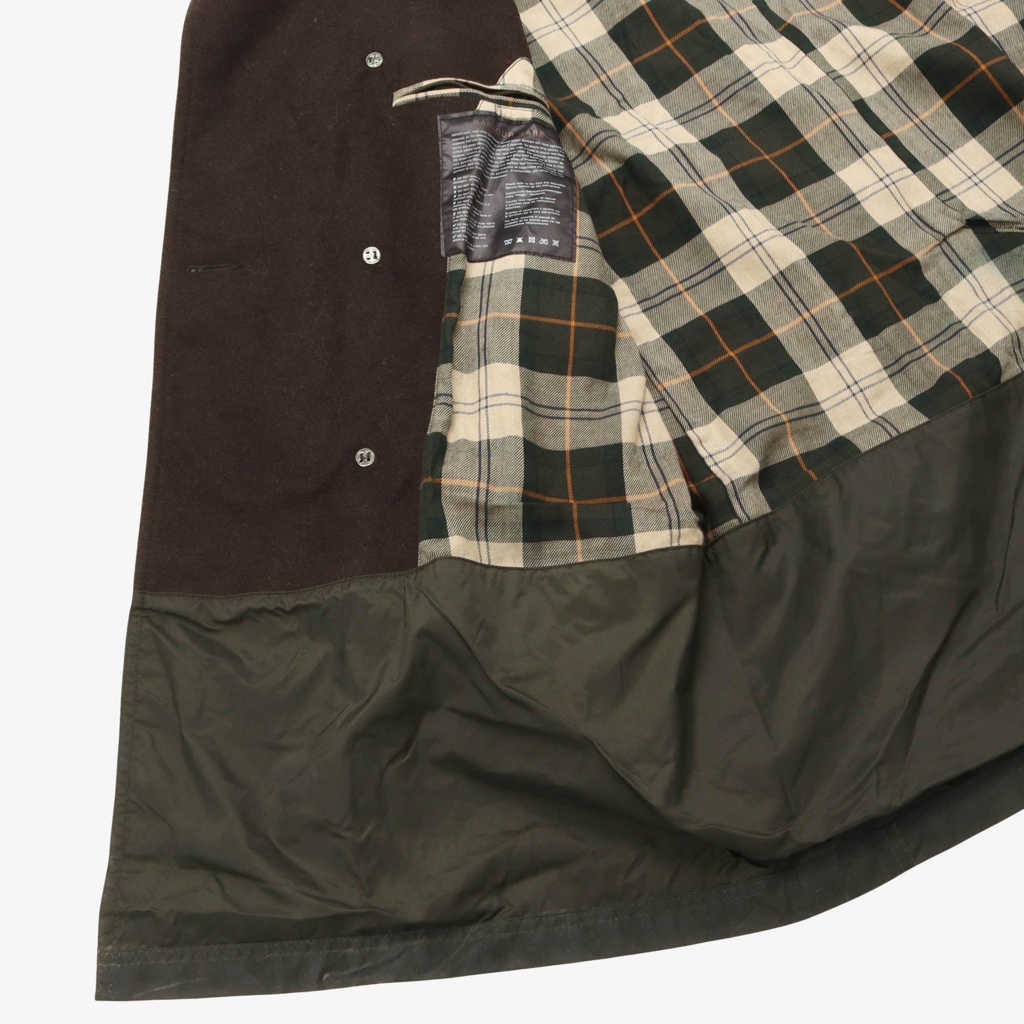 Vintage A600 Waxed Trench Coat - Image 5