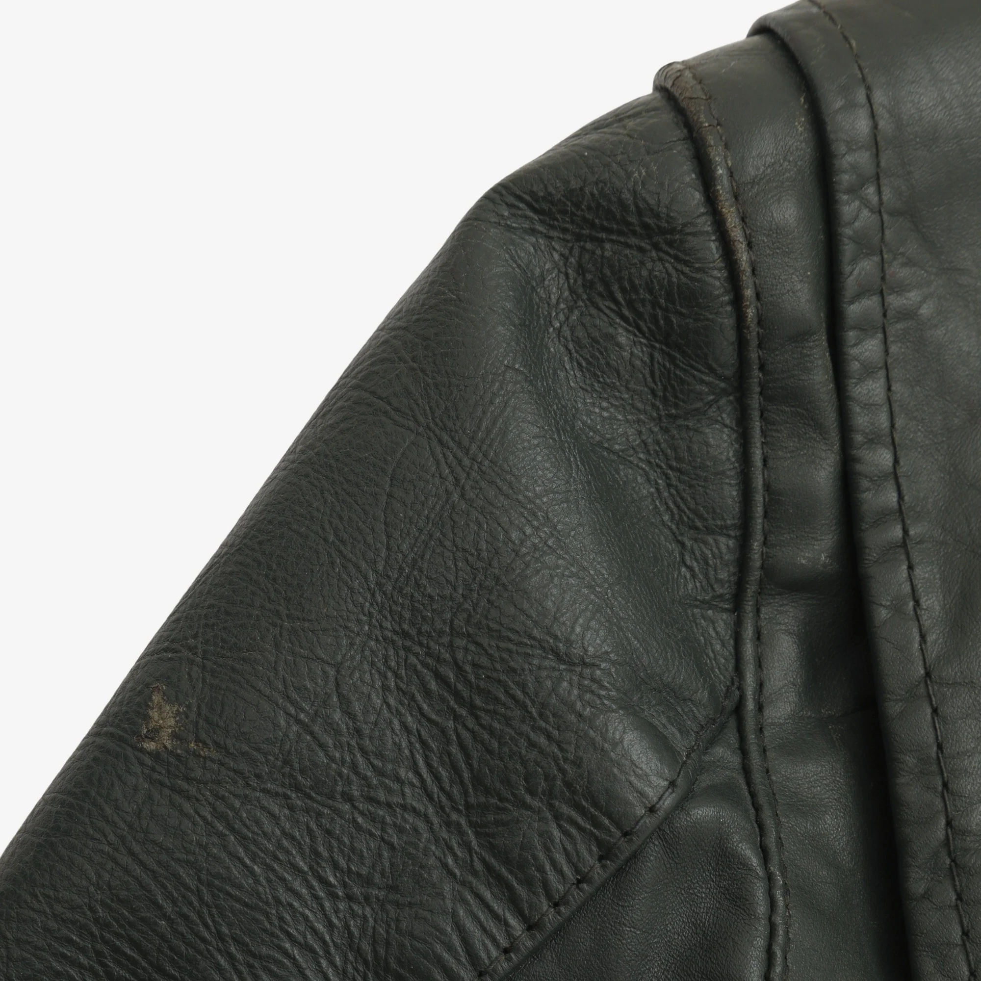 Vintage 1970s Cafe Racer Leather Jacket - Image 7