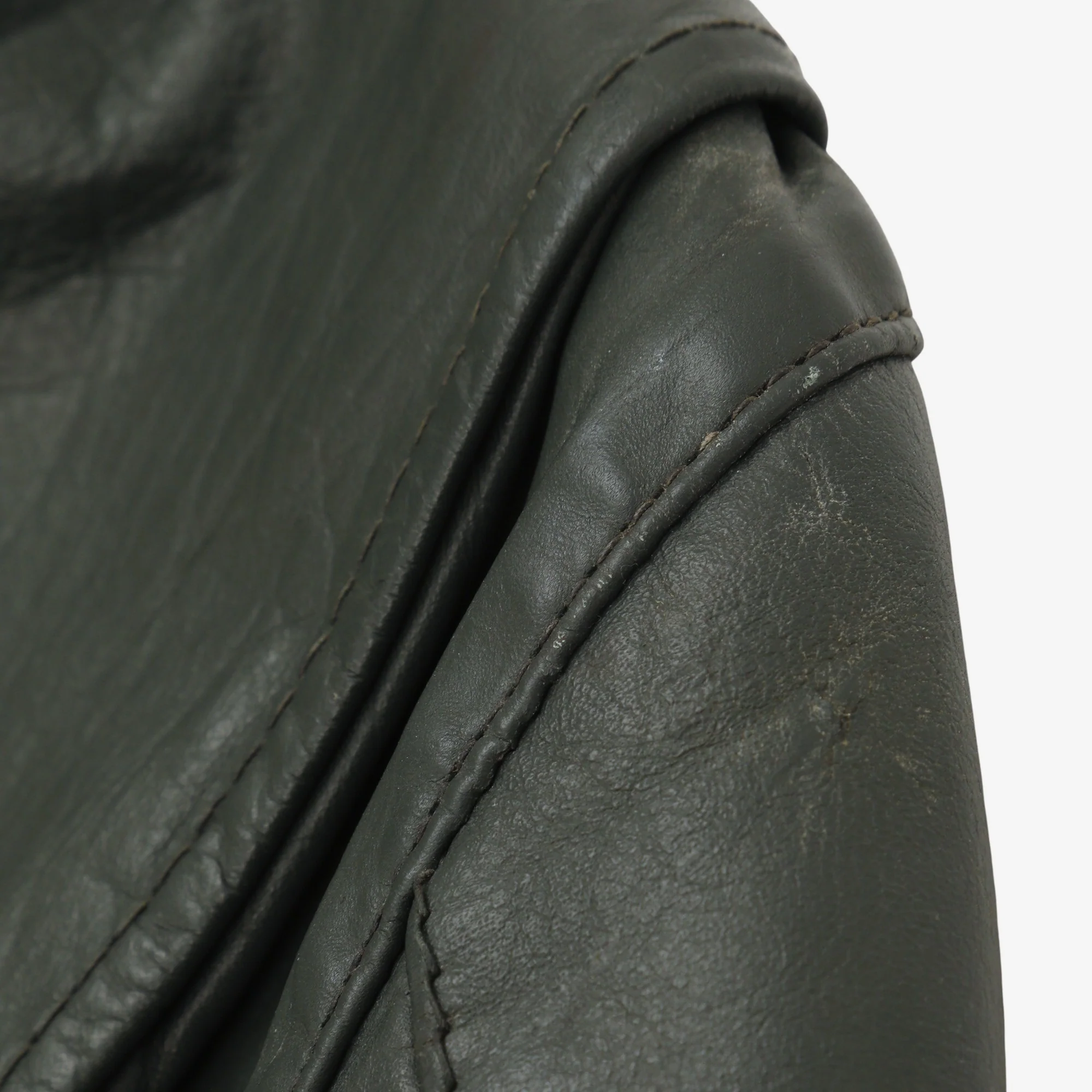 Vintage 1970s Cafe Racer Leather Jacket - Image 8