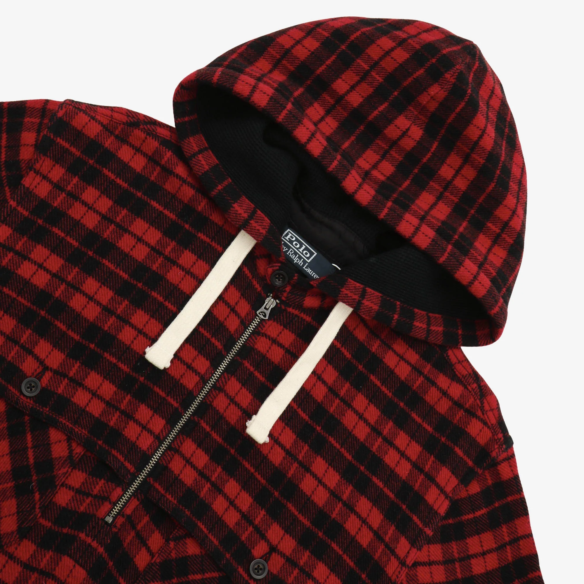 Check Blanket Hoodie - Image 3