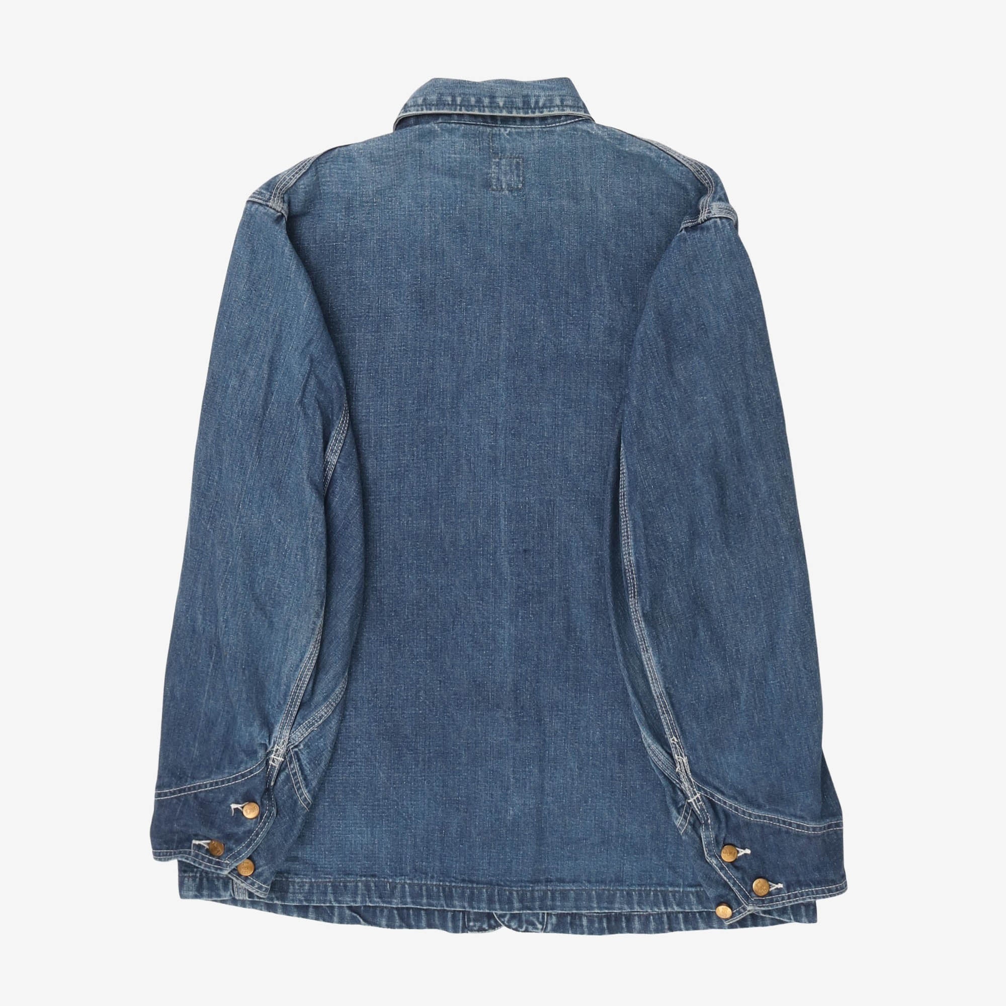 Vintage 70s Denim J Chore Jacket (USA) - Image 2
