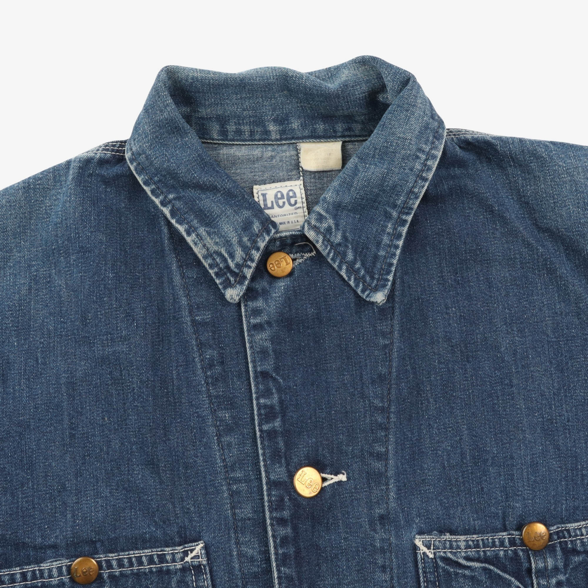 Vintage 70s Denim J Chore Jacket (USA) - Image 3
