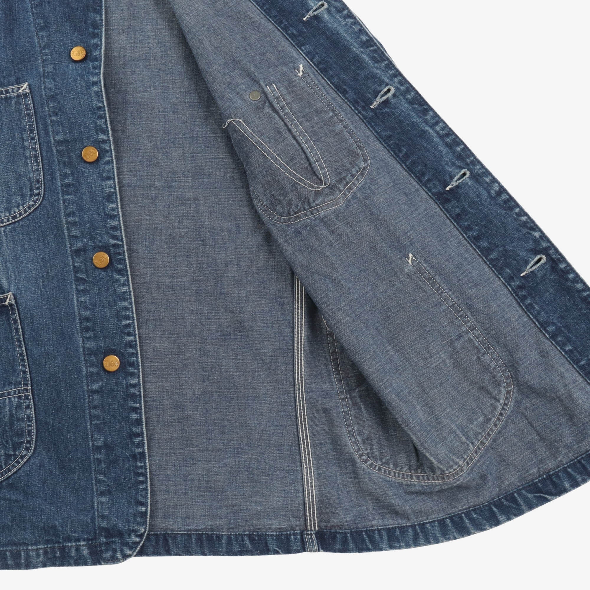 Vintage 70s Denim J Chore Jacket (USA) - Image 4