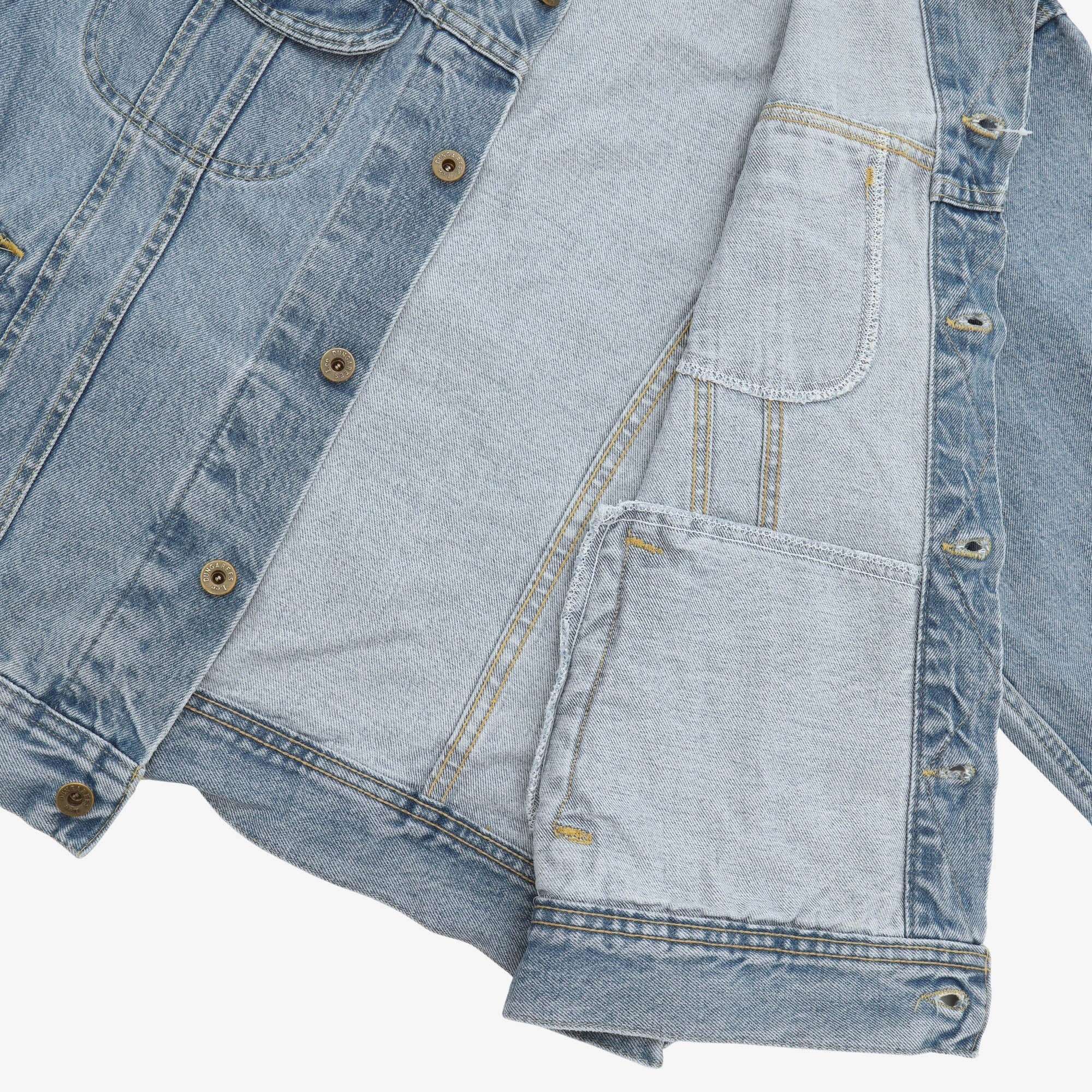 Vintage Denim Rider Jacket - Image 4