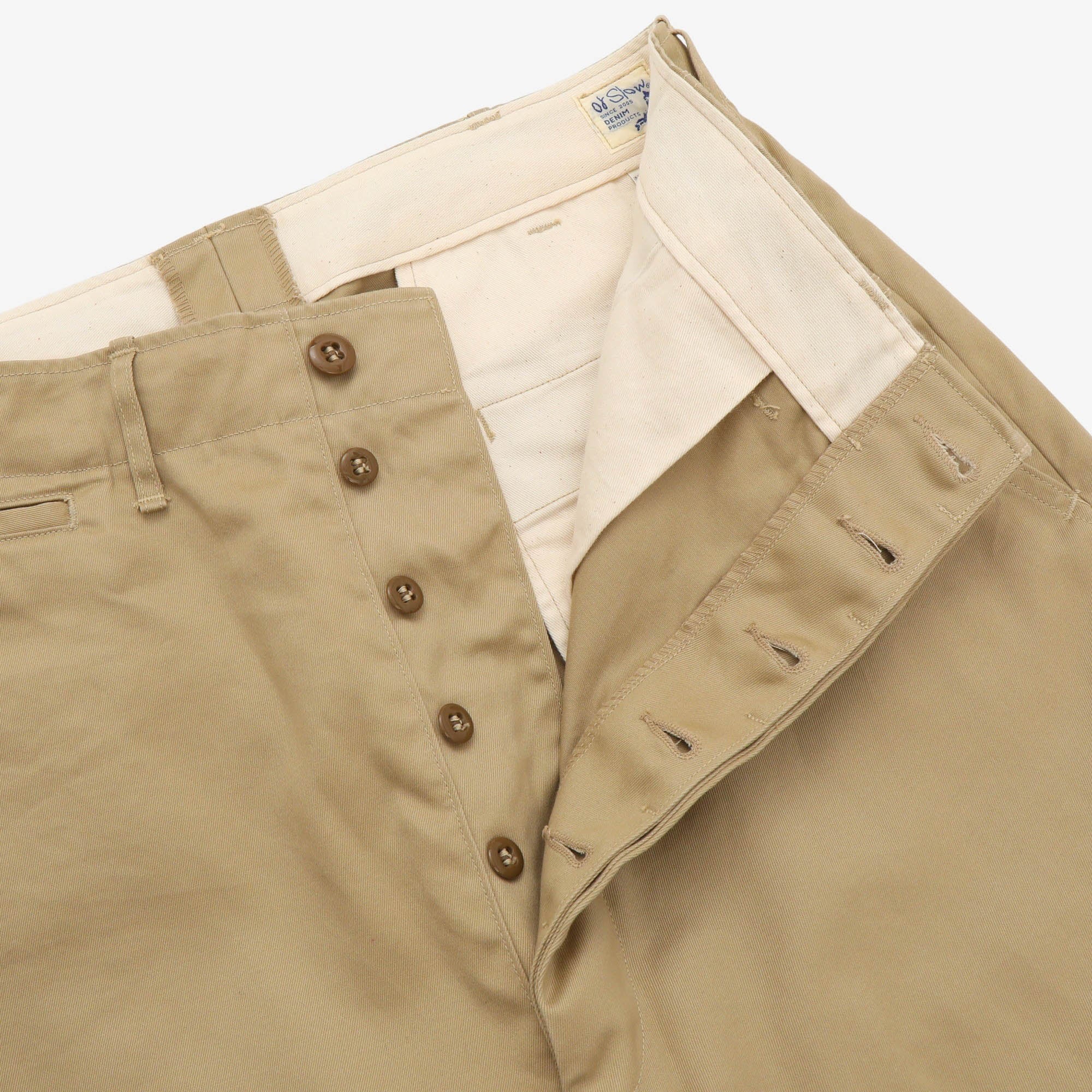 Vintage Fit Army Chinos (33W x 25L) - Image 3