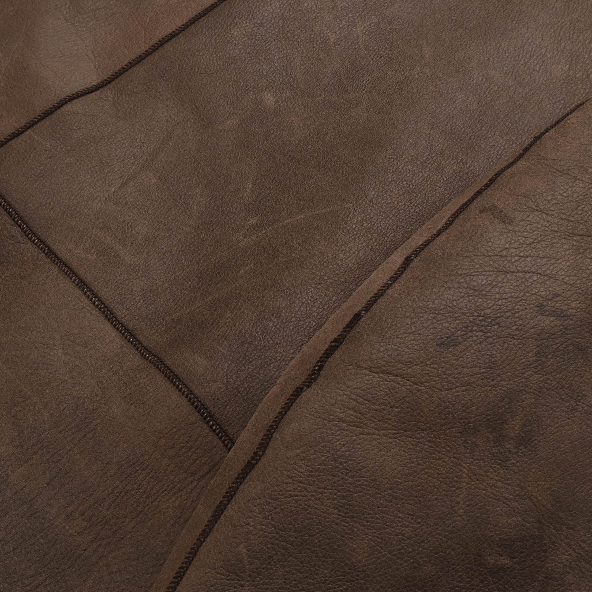 Vintage Leather Longline Jacket - Image 4