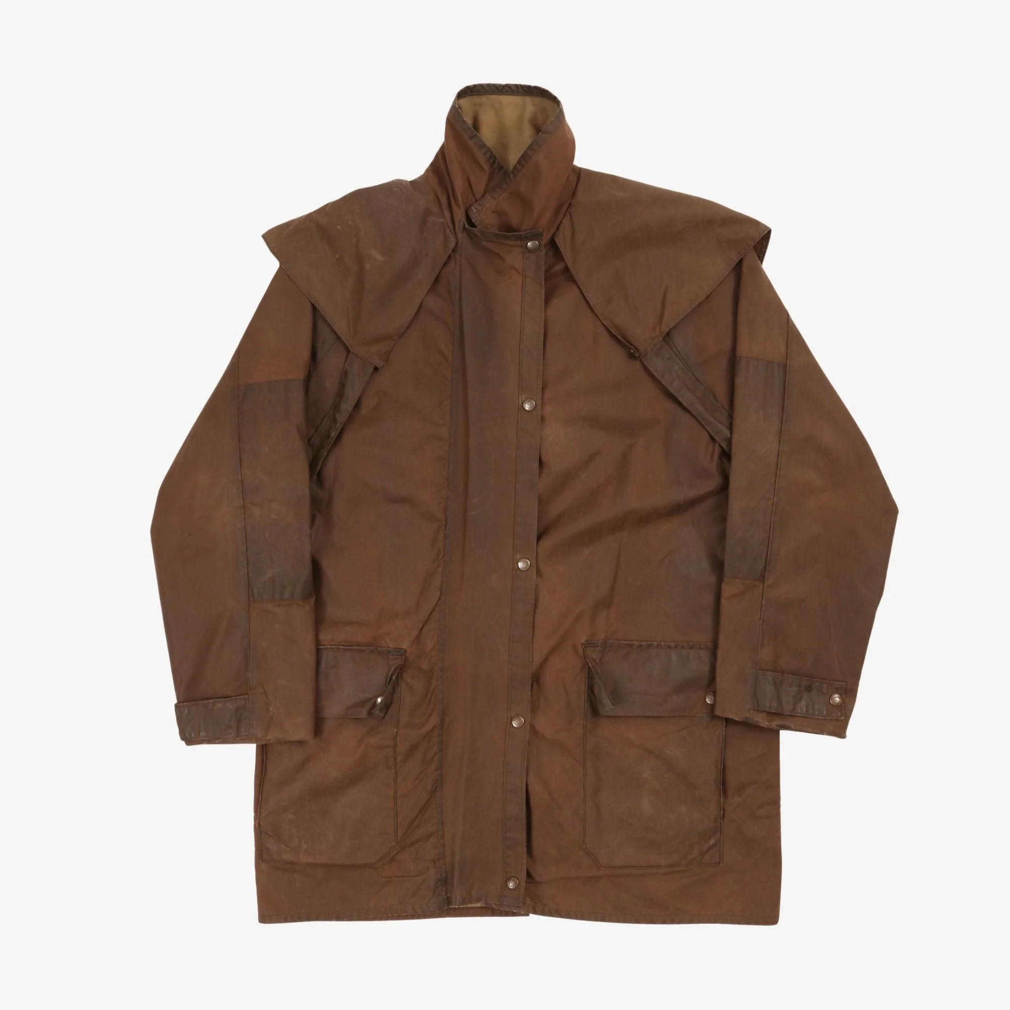 Vintage Long Wax Parka