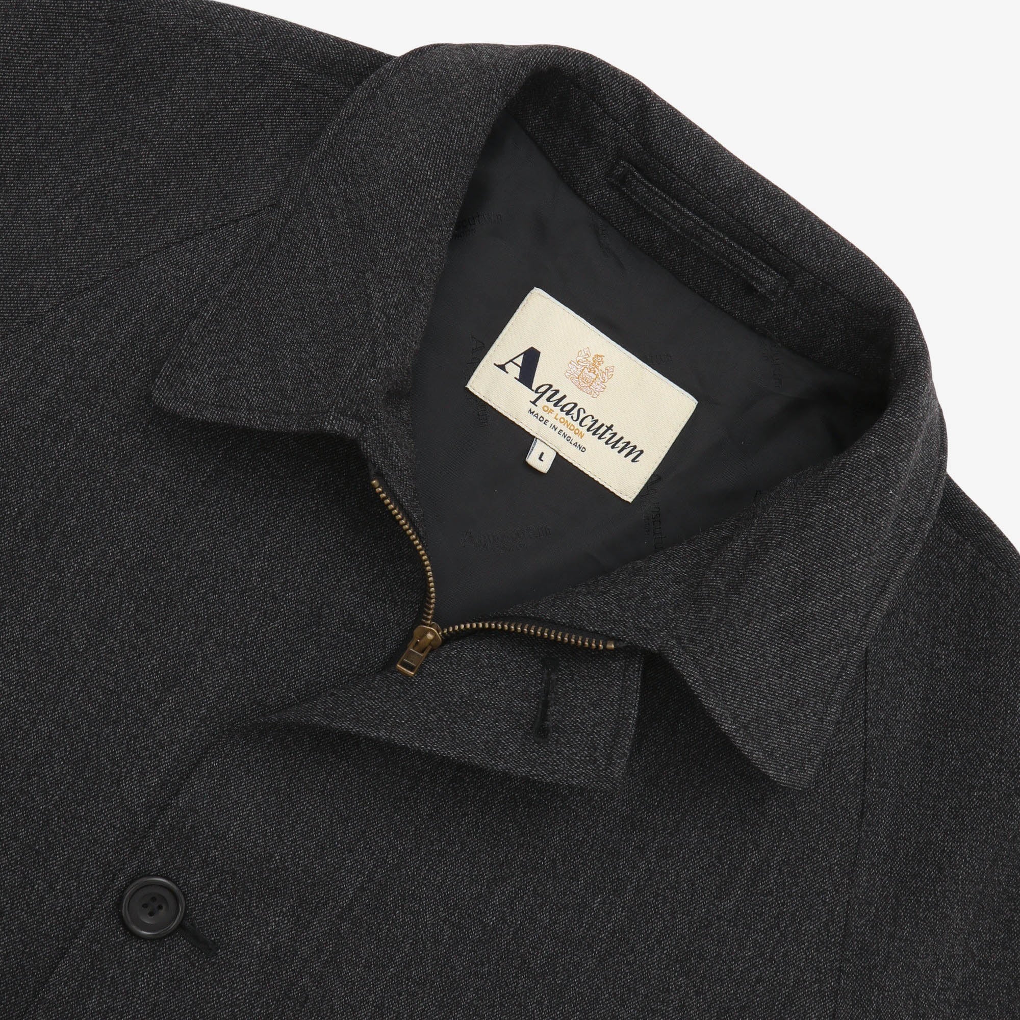 Vintage Wool Overcoat - Image 3