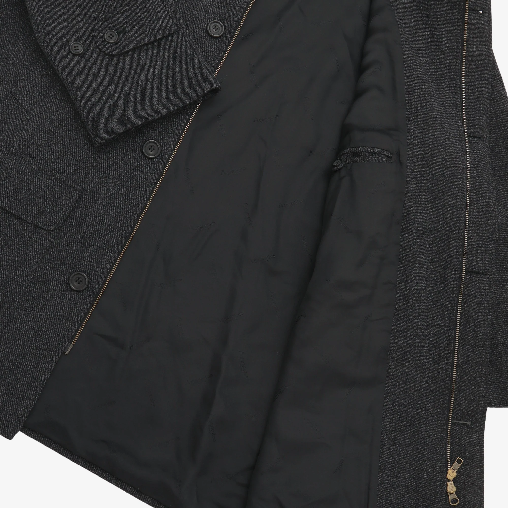 Vintage Wool Overcoat - Image 4