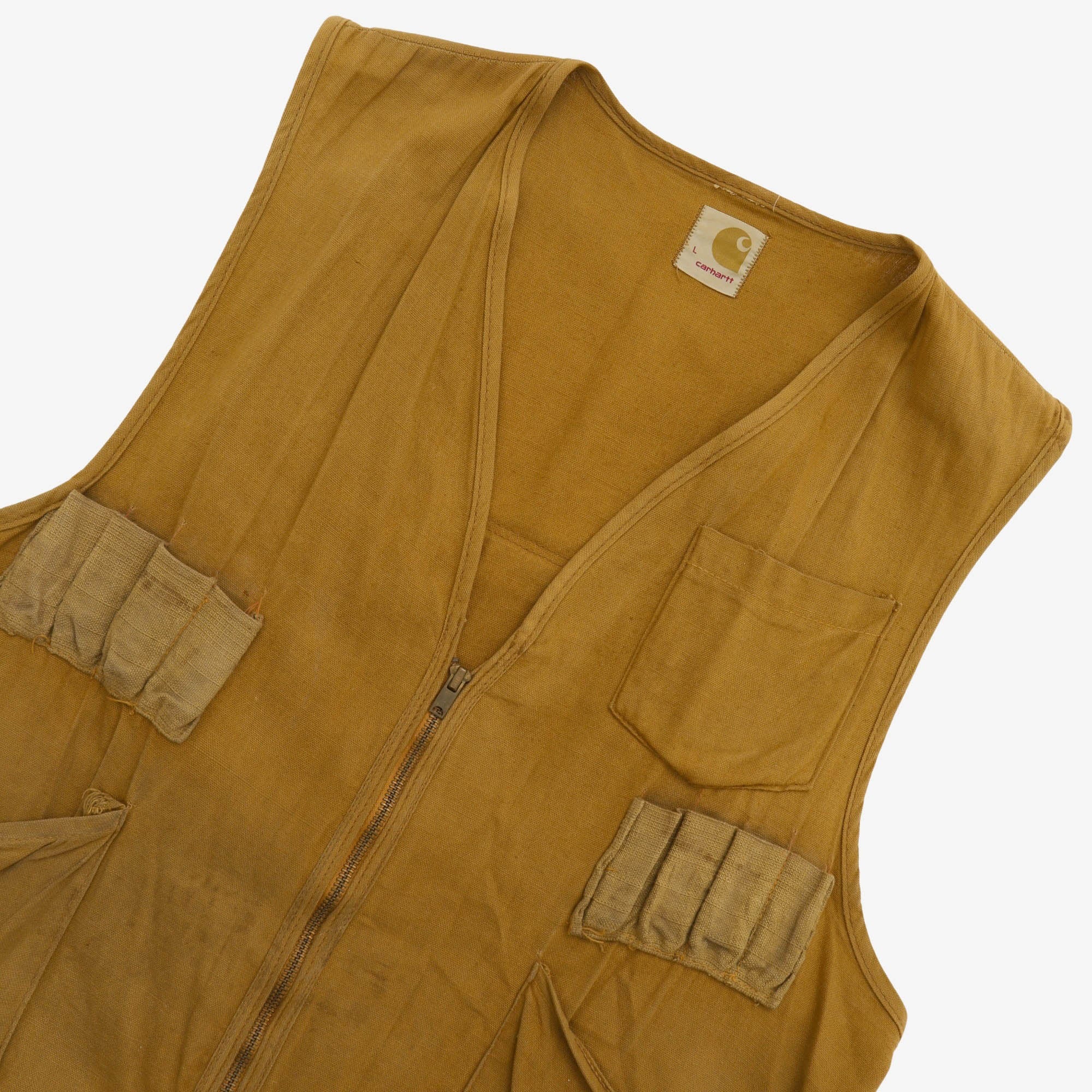Vintage 80s Work Vest - Image 3
