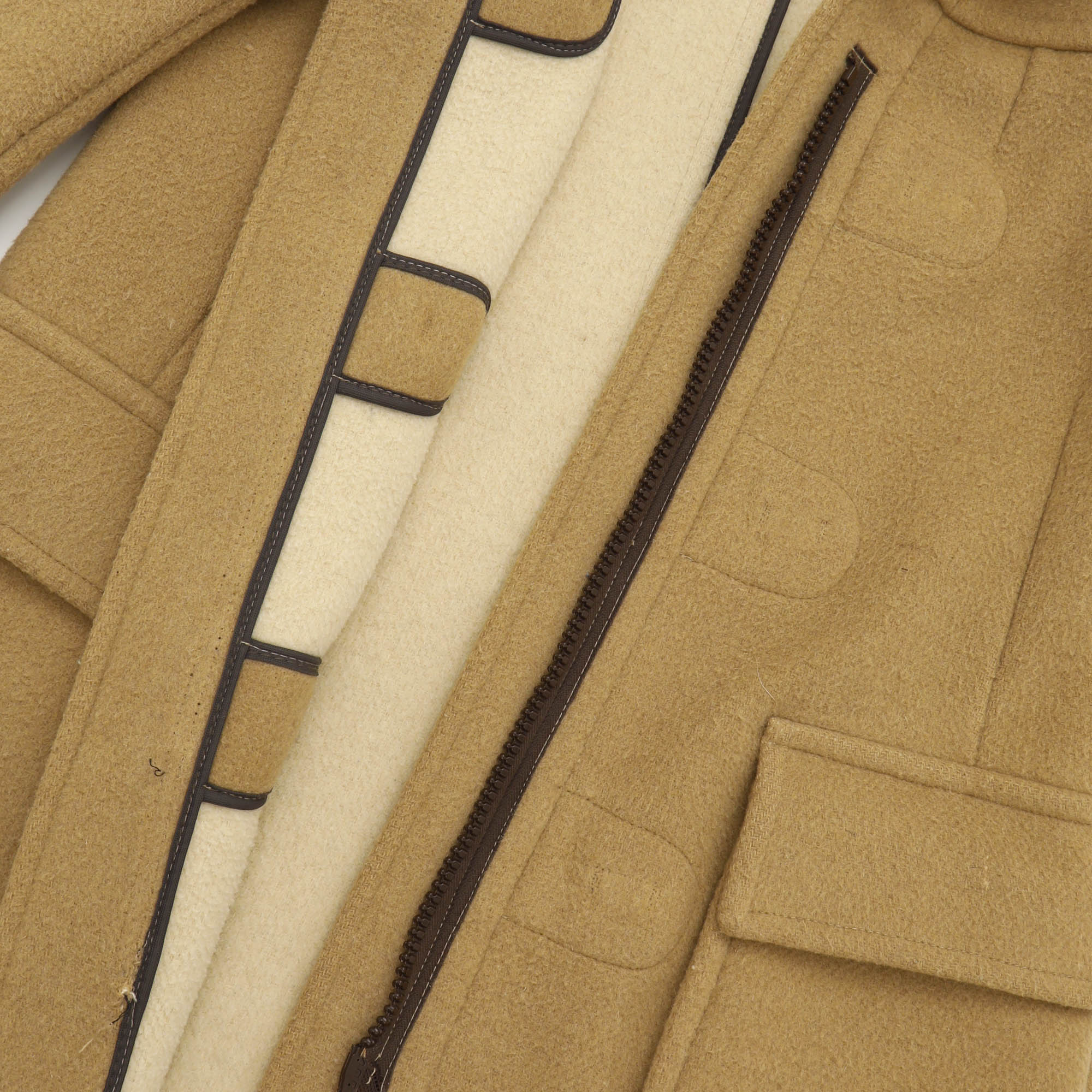 Vintage Zip Monty Duffle Coat - Image 5