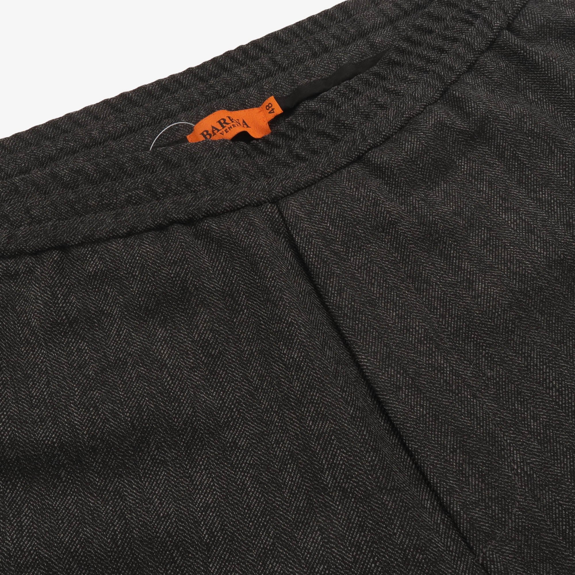 Virgin Wool Drawstring Trousers (32W x 27L) - Image 3