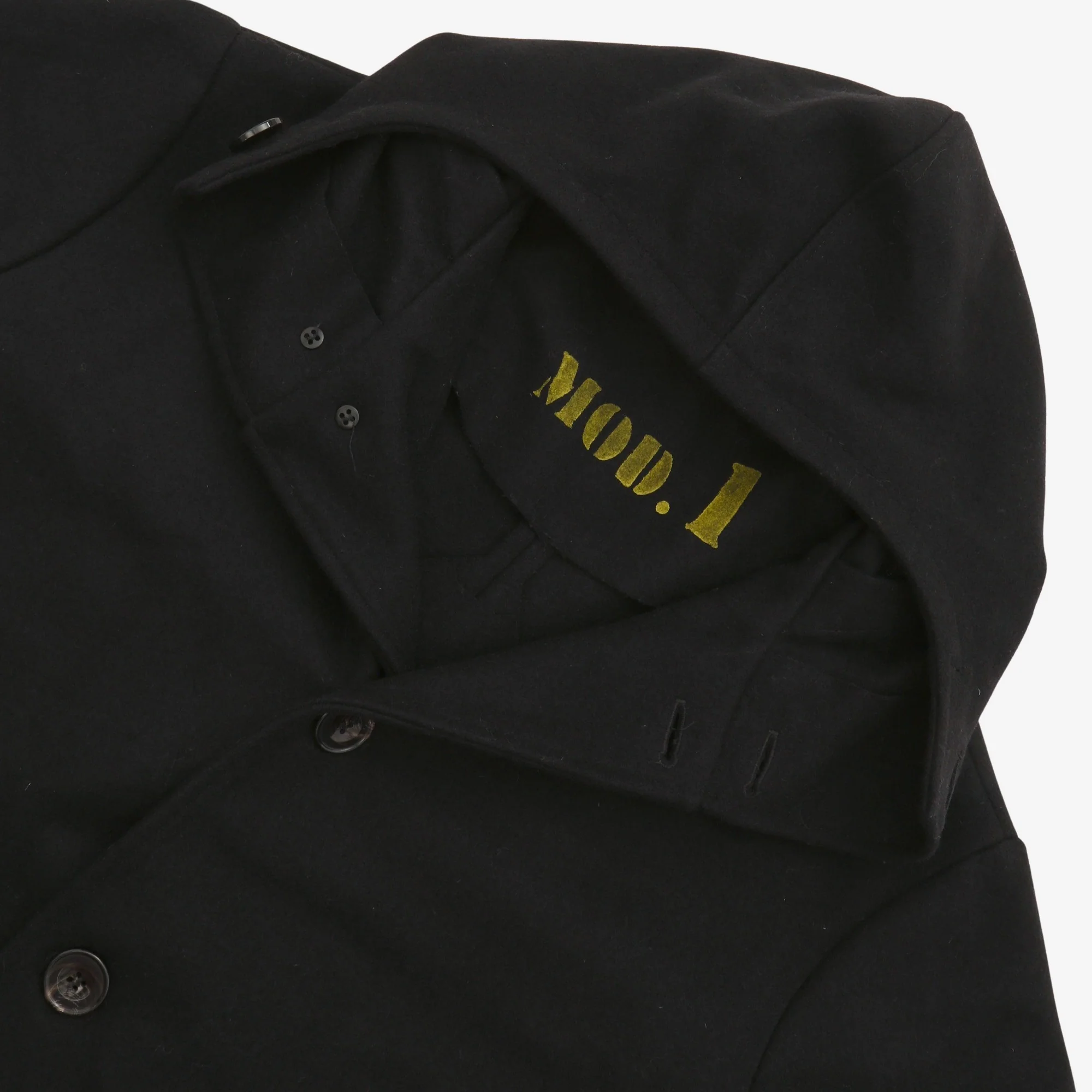Virgin Wool Hooded Overcoat - Image 3