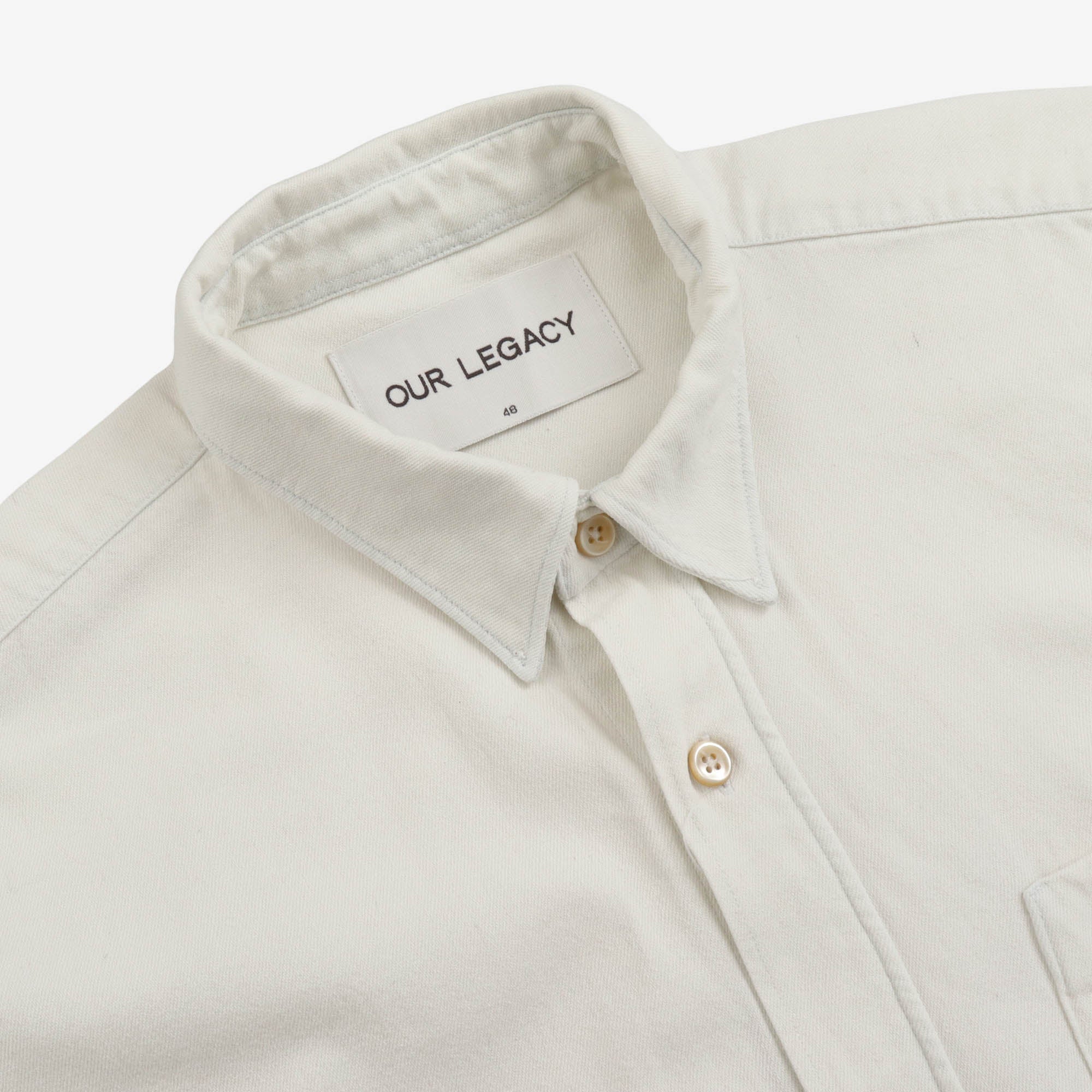 Wash Out Denim Shirt - Image 4