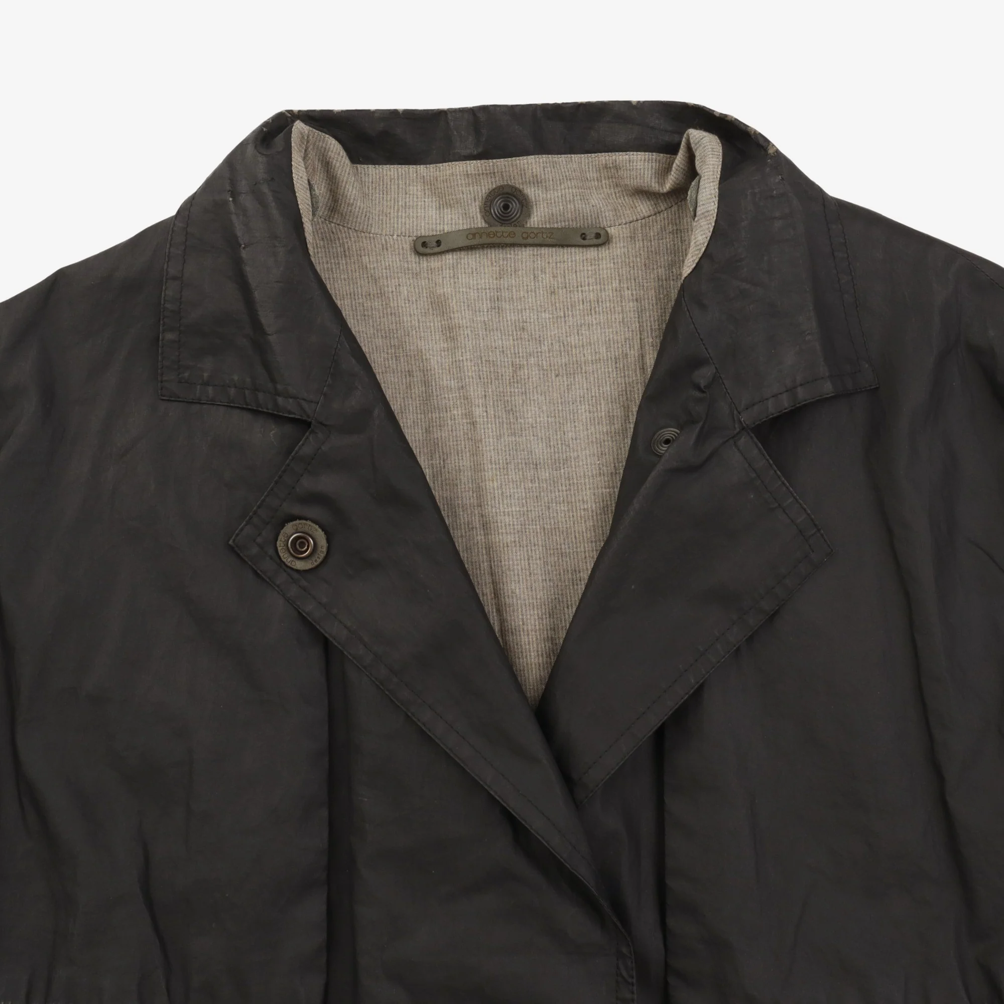 Waxed Cotton Mac - Image 3