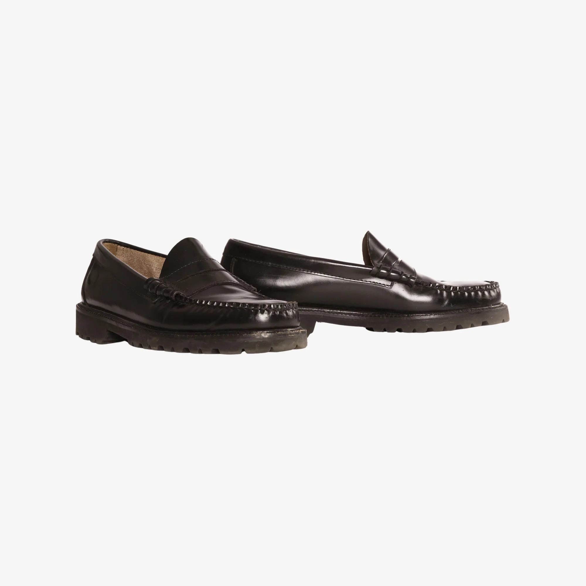 90s Larson Lug Penny Loafers - Image 2