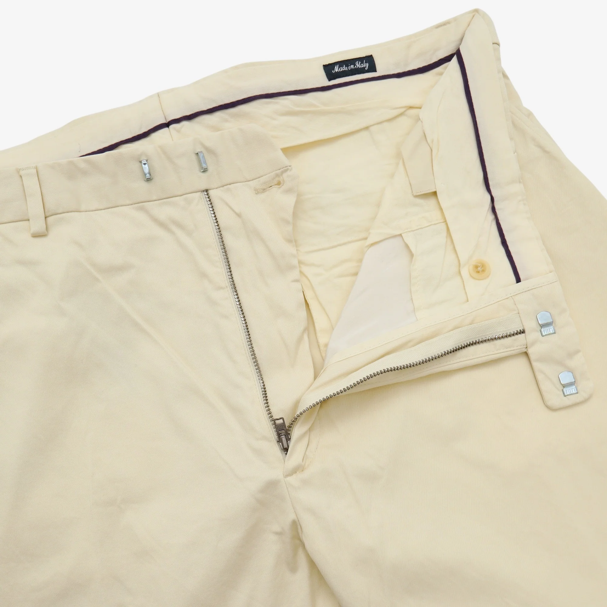 Wide Leg Chino Trousers - Image 3