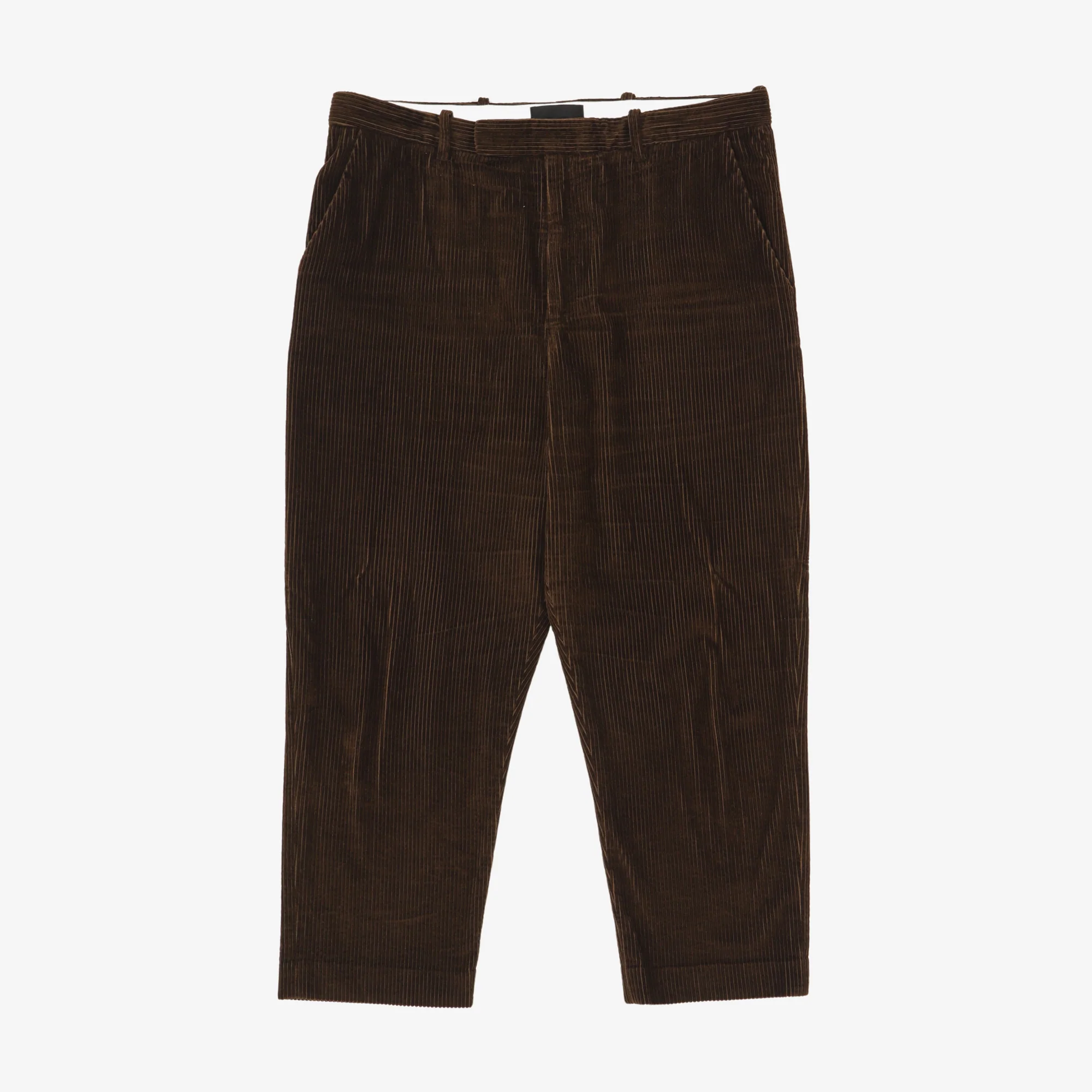 Tel Aviv Tapered Cropped Corduroy Trousers (37W X 24L)
