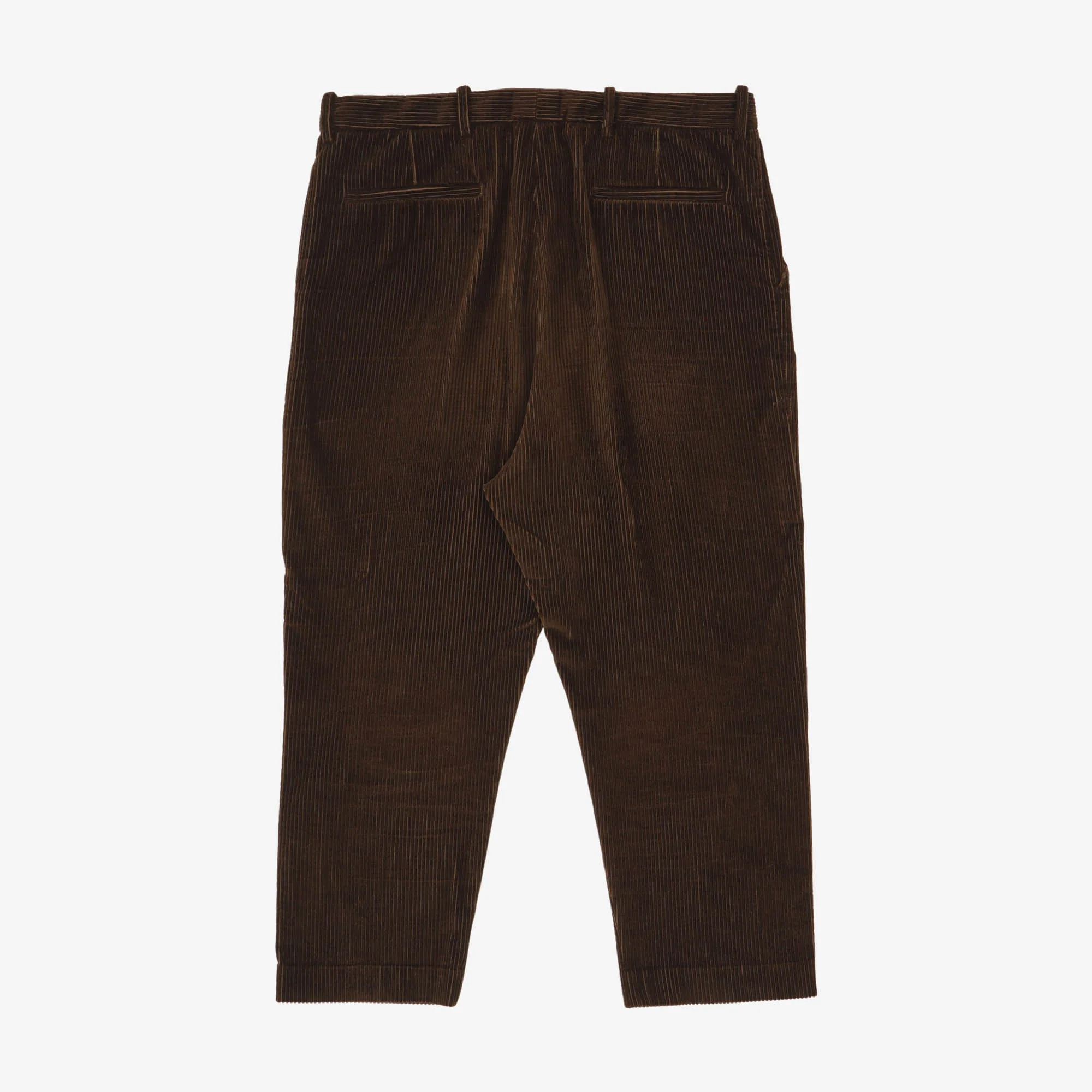 Tel Aviv Tapered Cropped Corduroy Trousers (37W X 24L) - Image 2