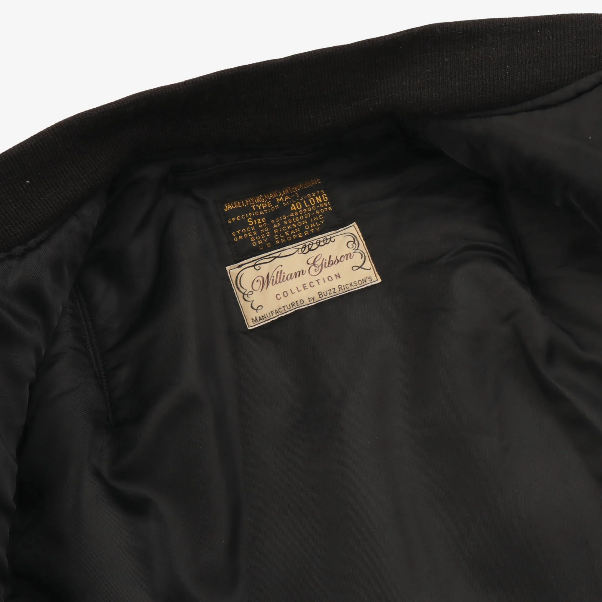 William Gibson MA-1 Albert Turner Jacket - Image 3