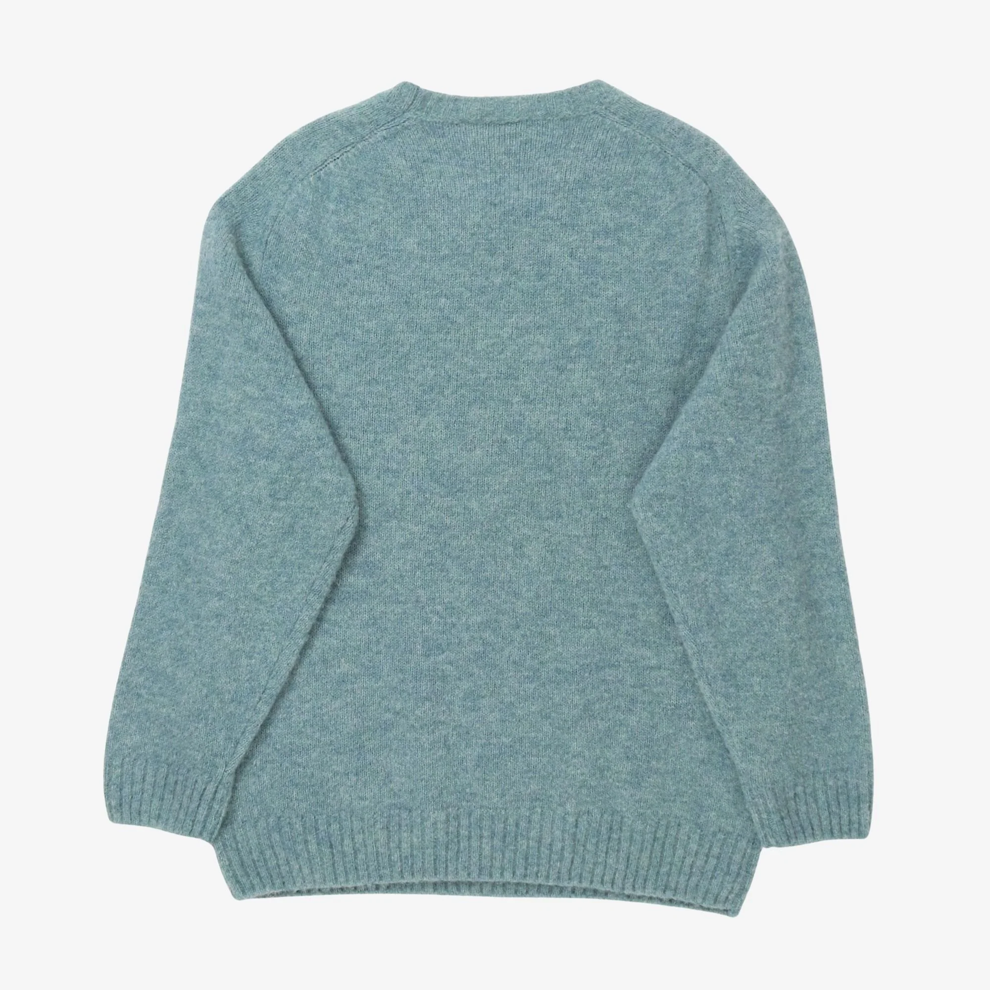 Wool Alpaca Crewneck Sweater - Image 2