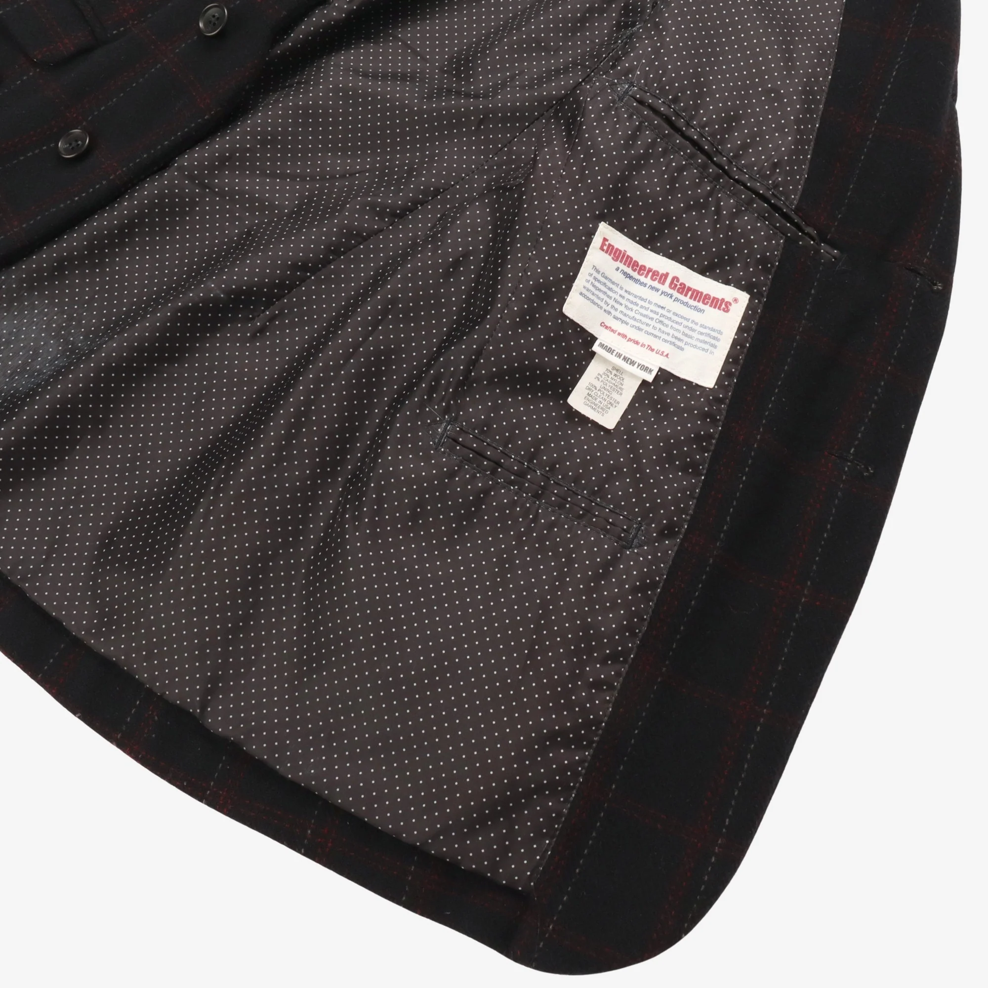 Wool Bend Check Jacket - Image 4