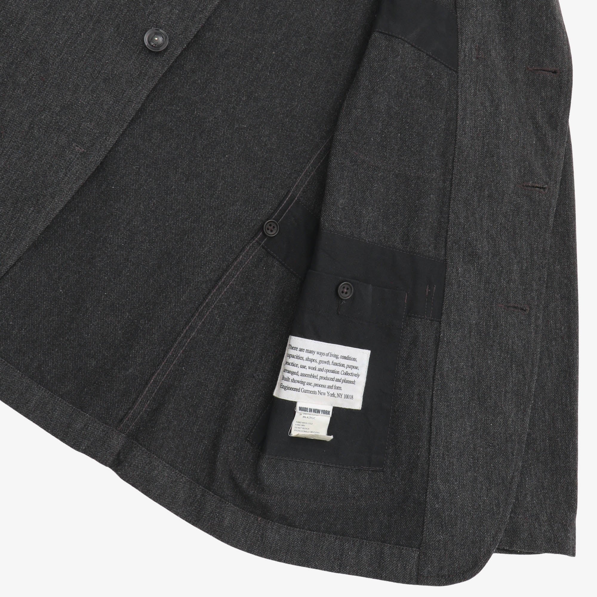 Wool Blend Bedford Jacket - Image 4