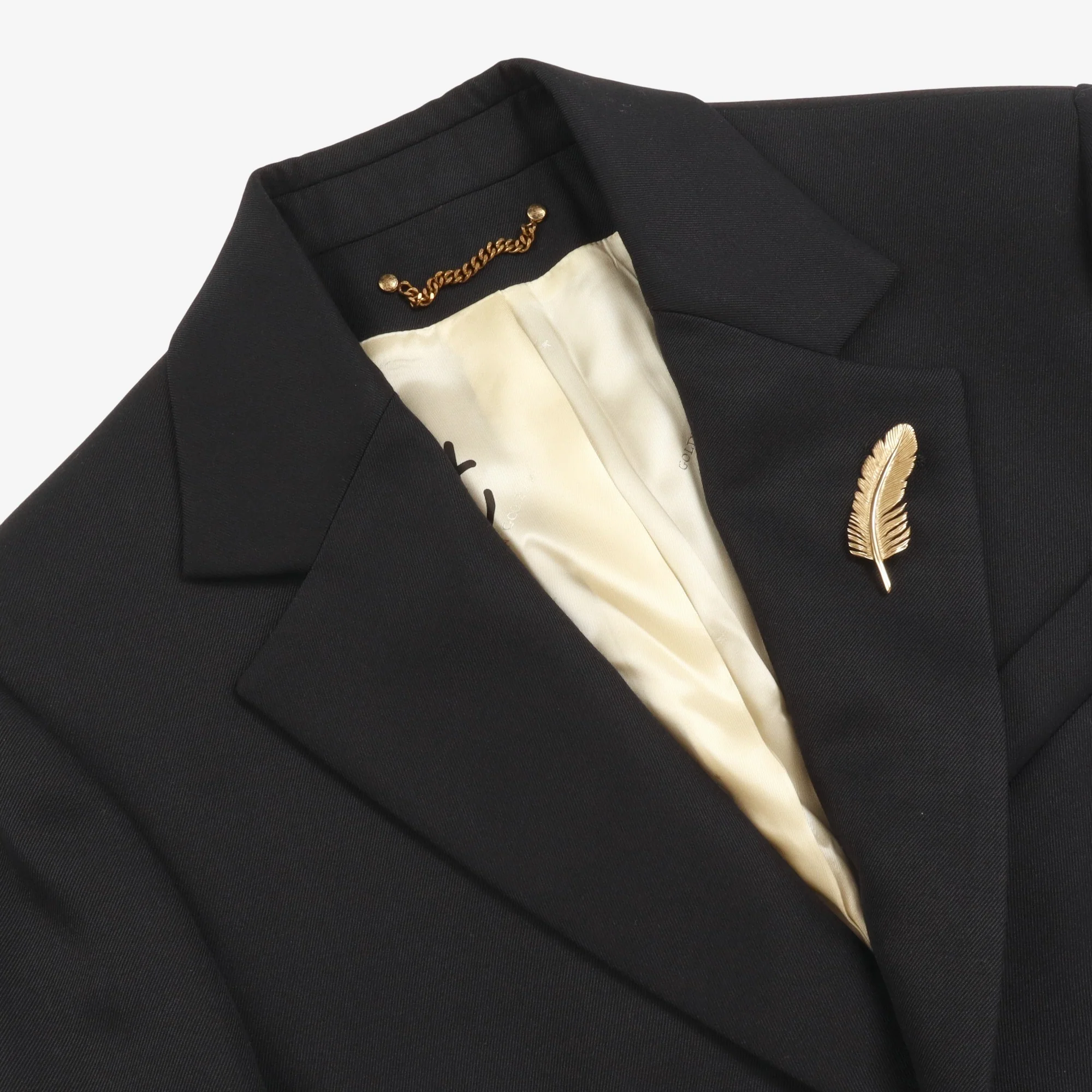 Wool Blend Blazer - Image 3