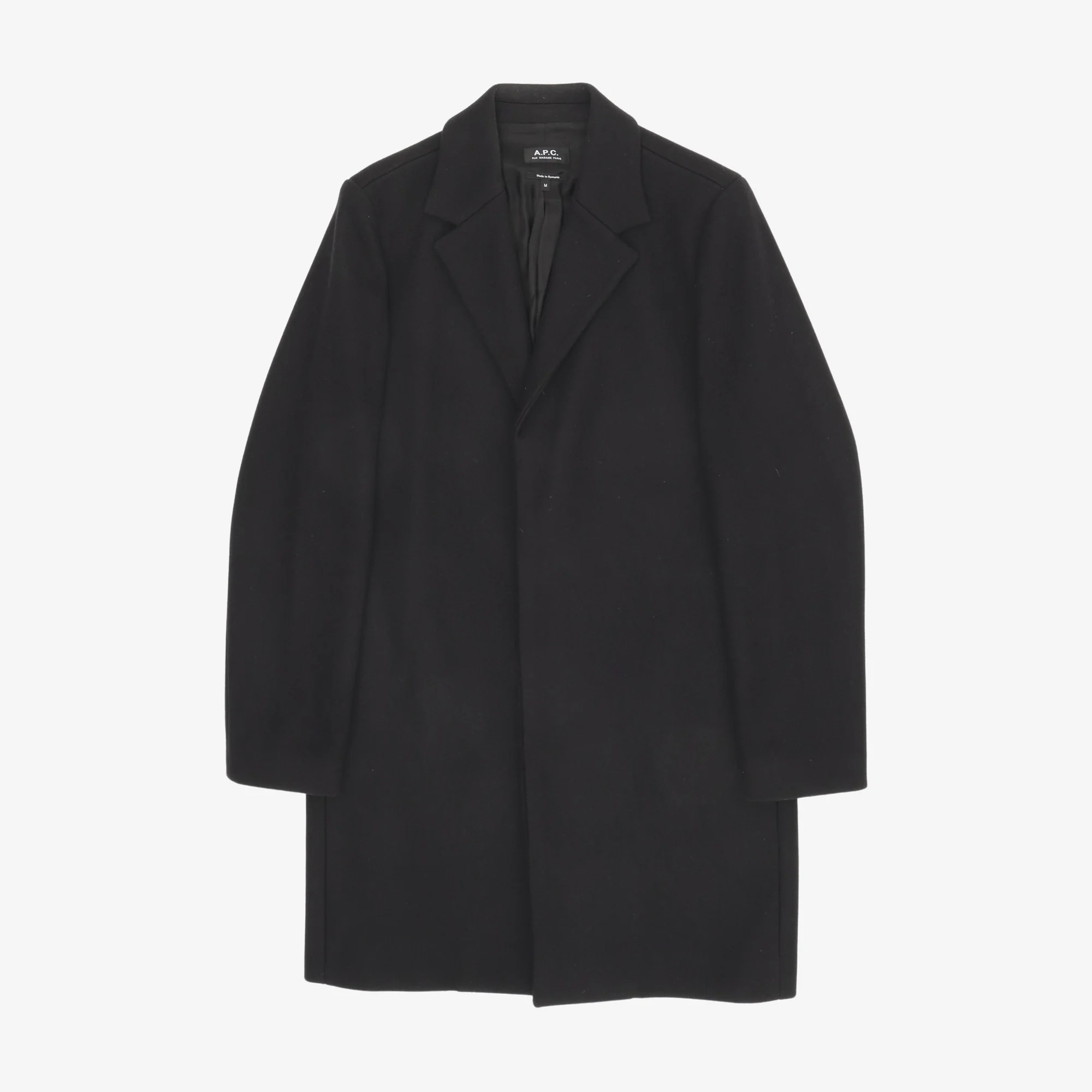 Wool Blend Overcoat