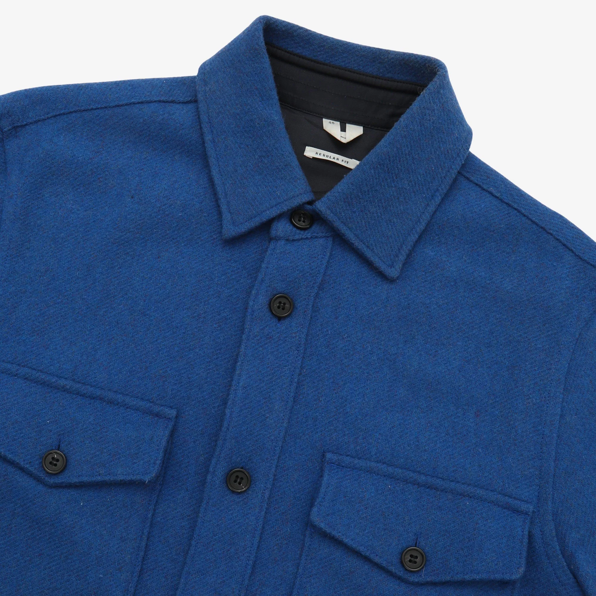 Double Wool Blend Shirt - Image 3
